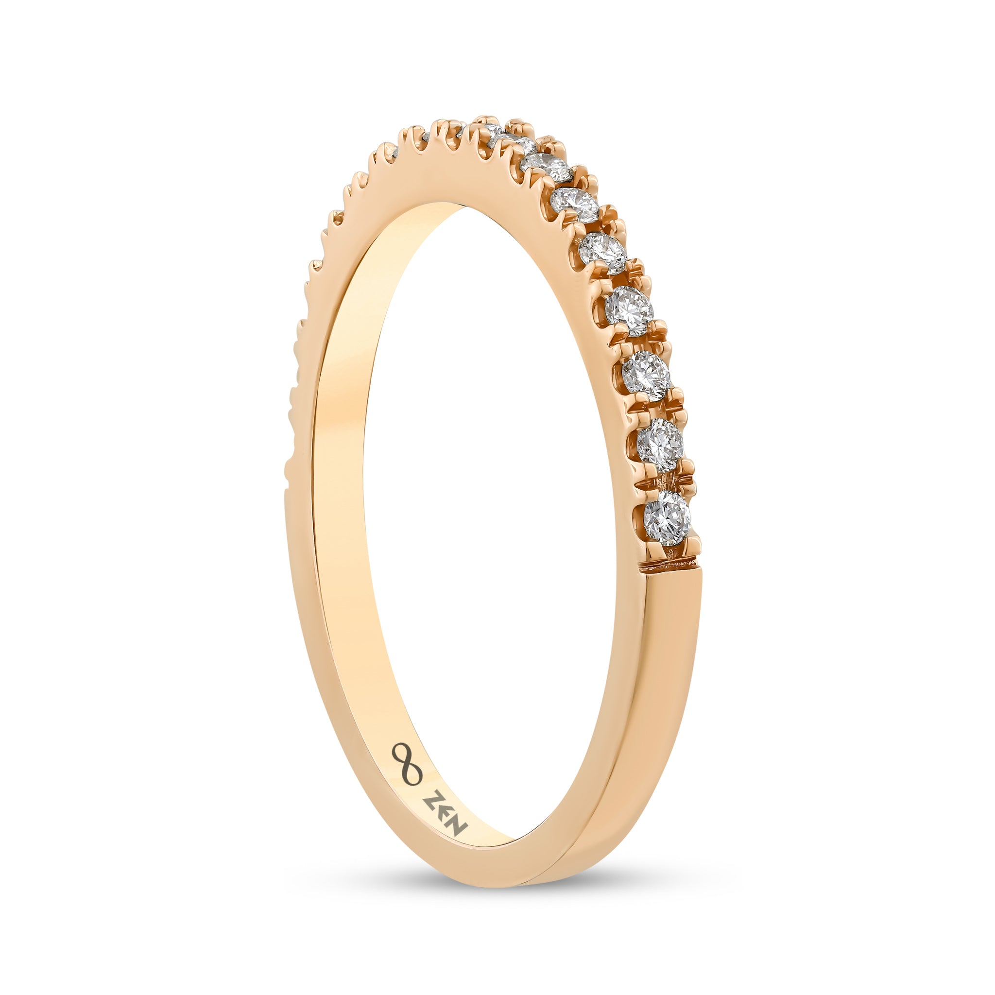Diamond Half Eternity Ring