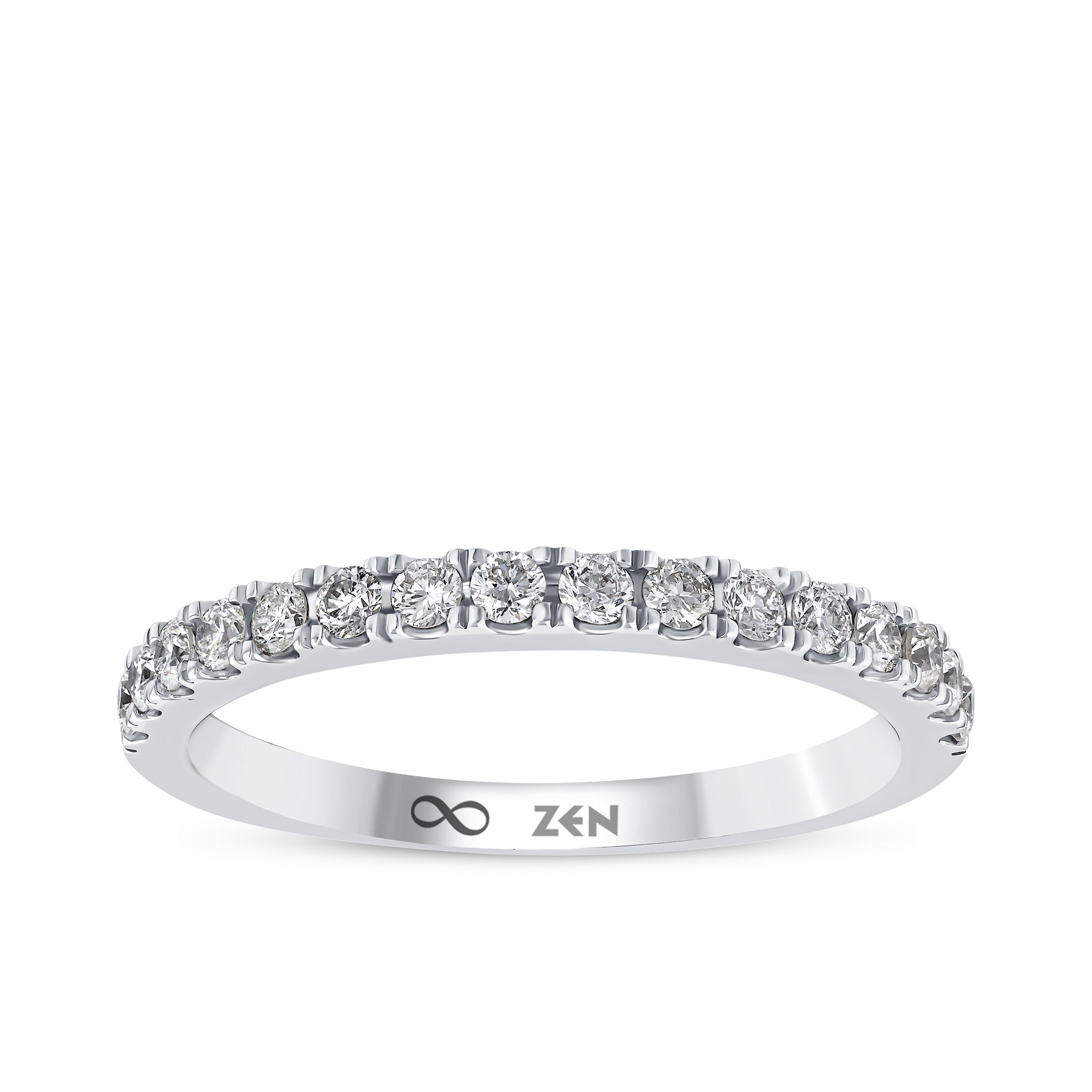 Diamond Half Eternity Ring