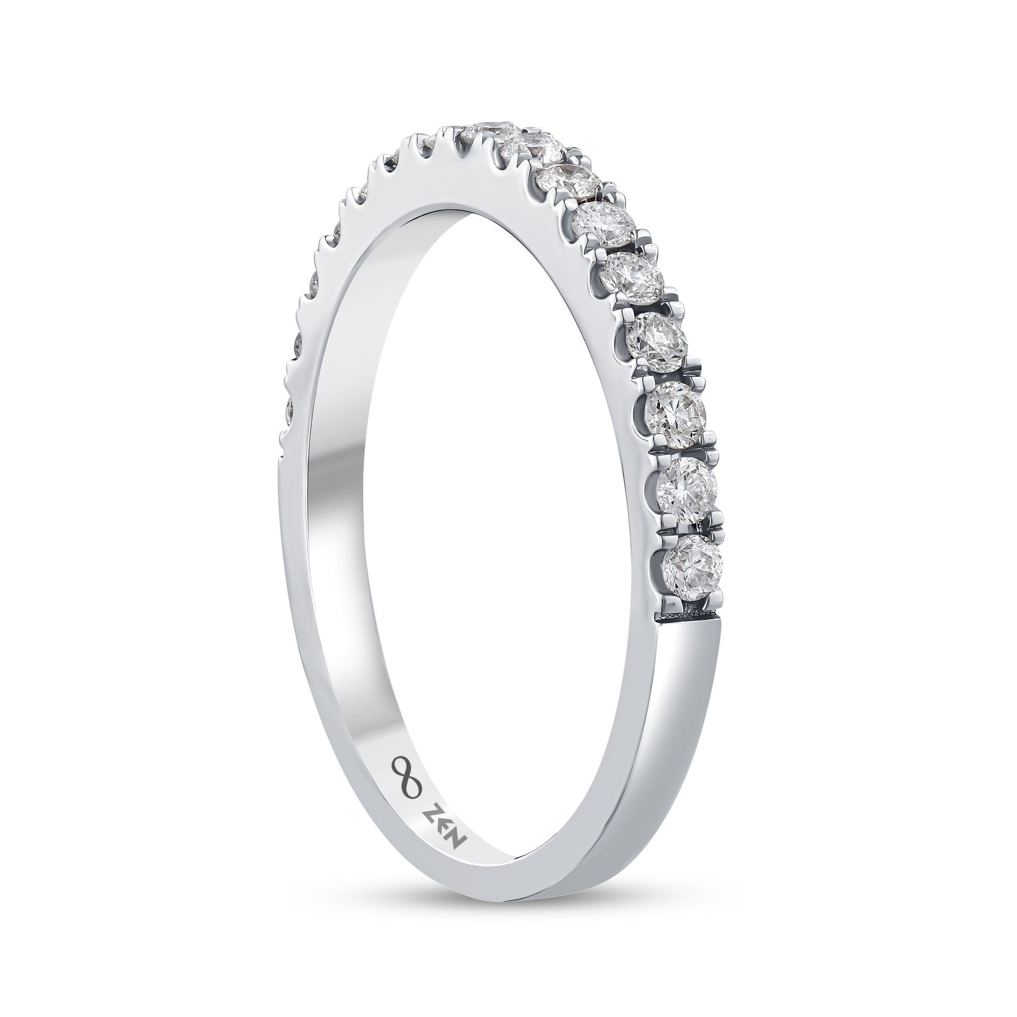 Diamond Half Eternity Ring
