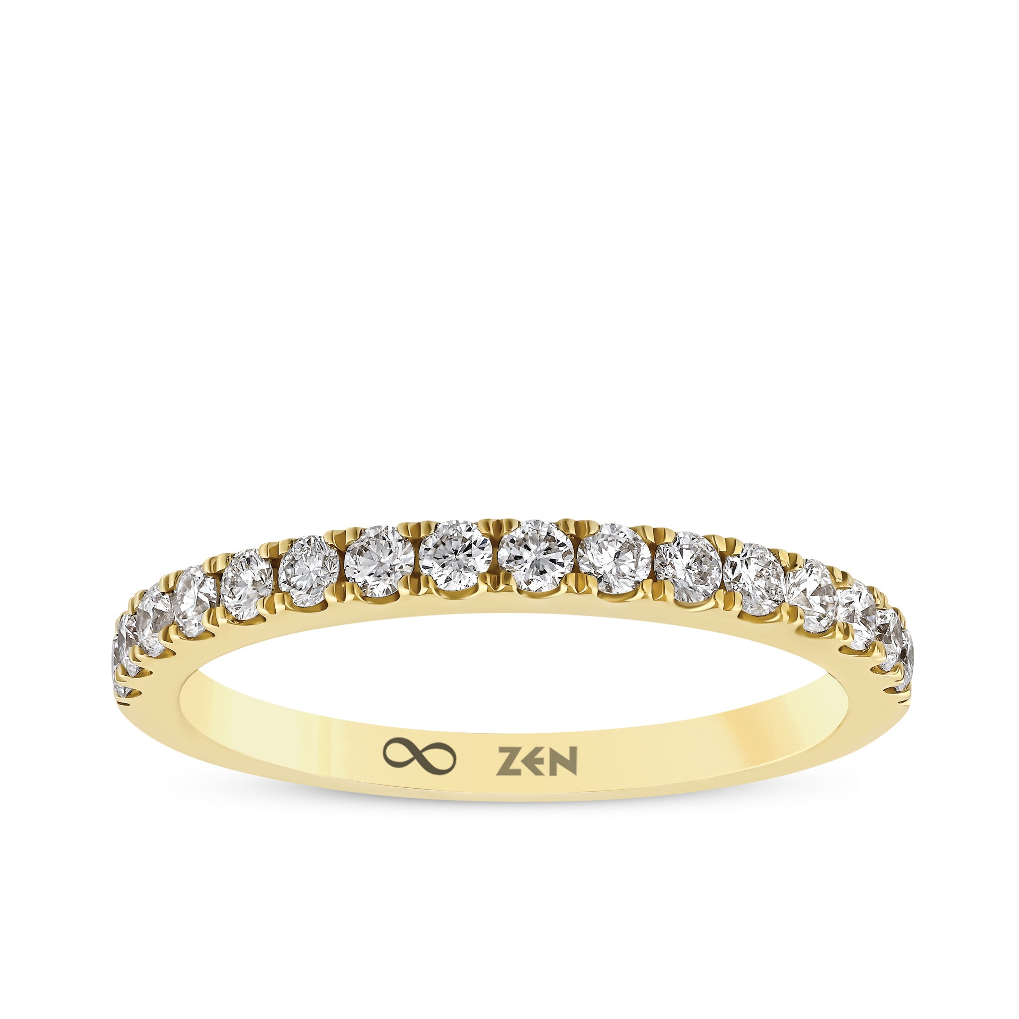 Diamond Half Eternity Ring