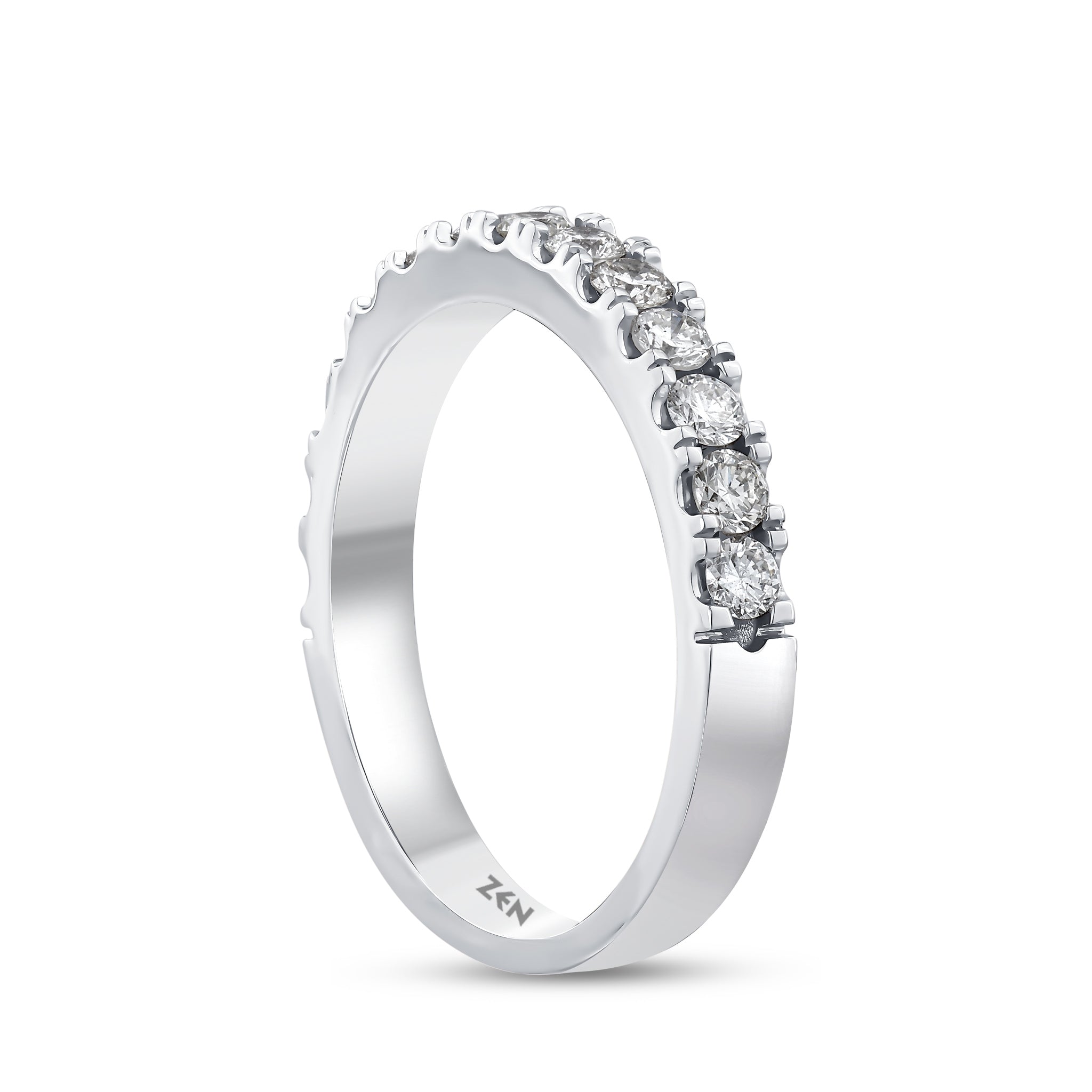 Diamond Half Eternity Ring