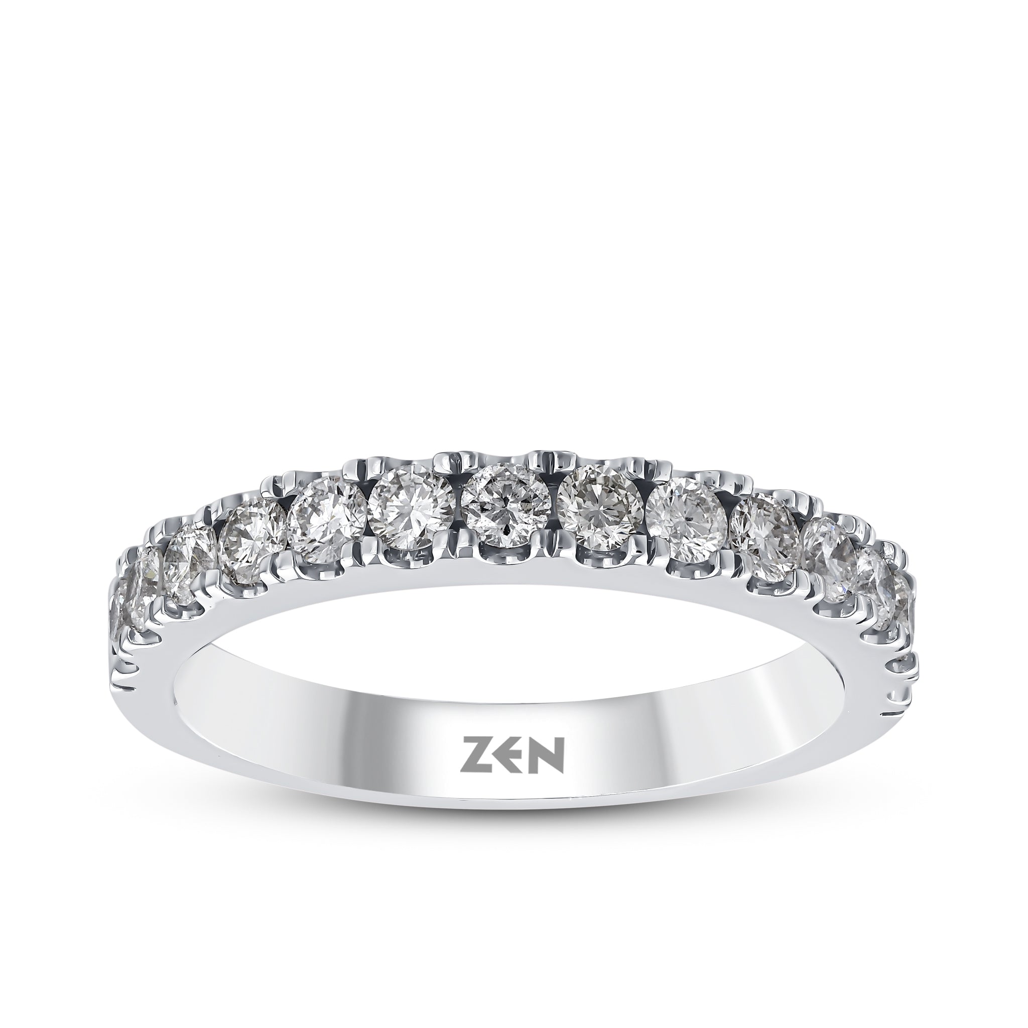 Diamond Half Eternity Ring