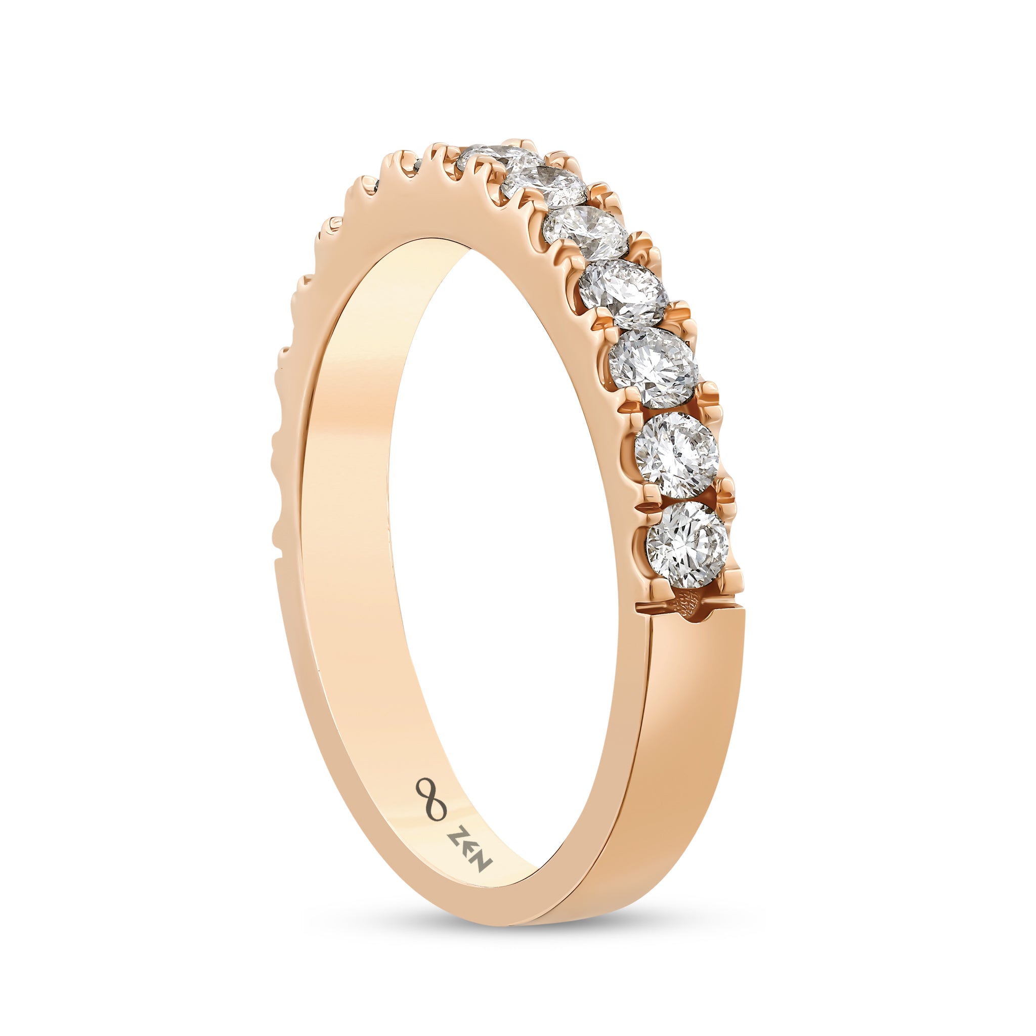 Diamond Half Eternity Ring