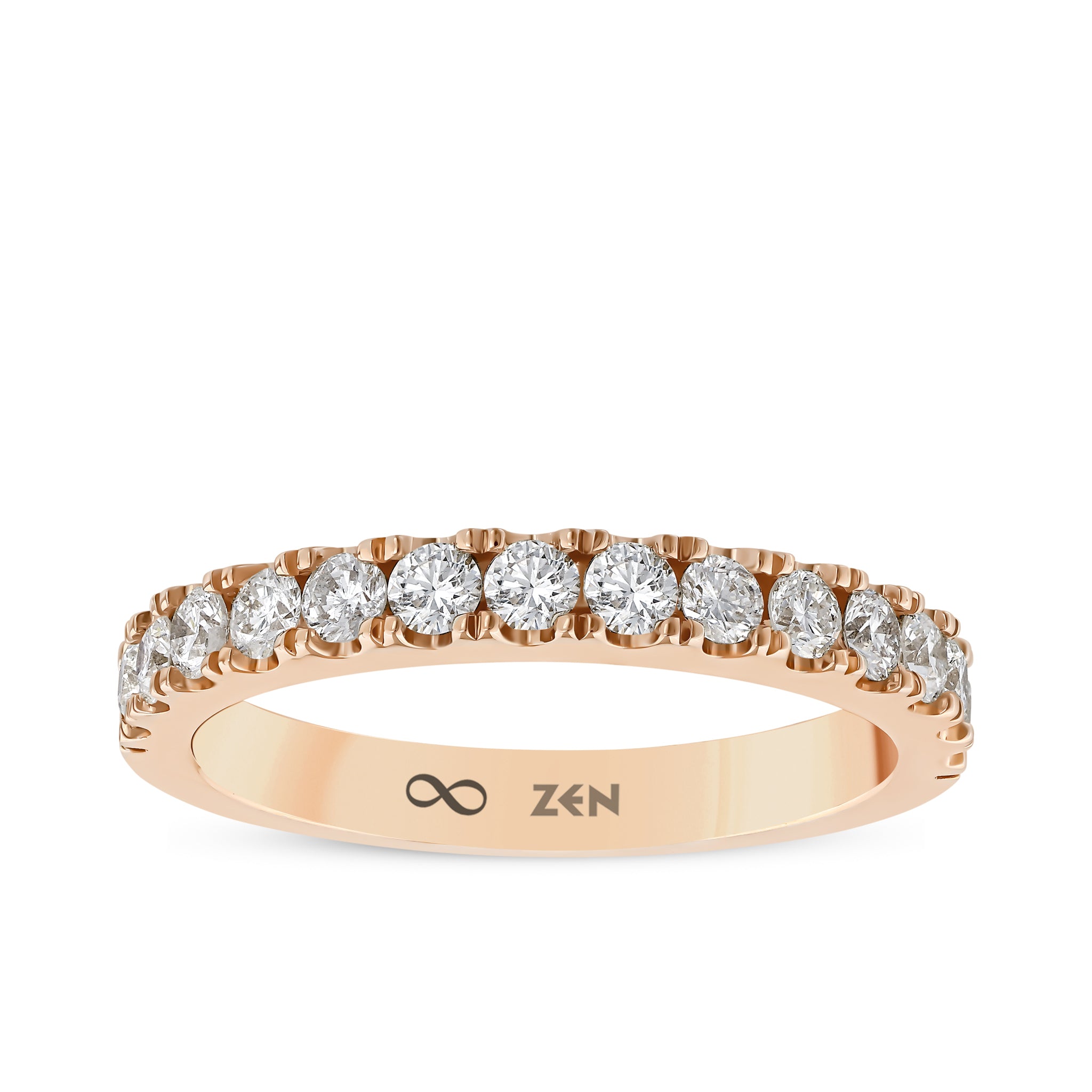 Diamond Half Eternity Ring