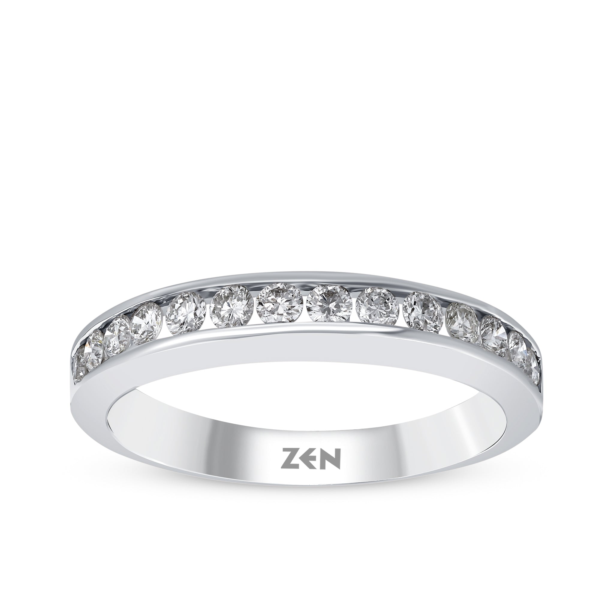 Diamond Half Eternity Ring