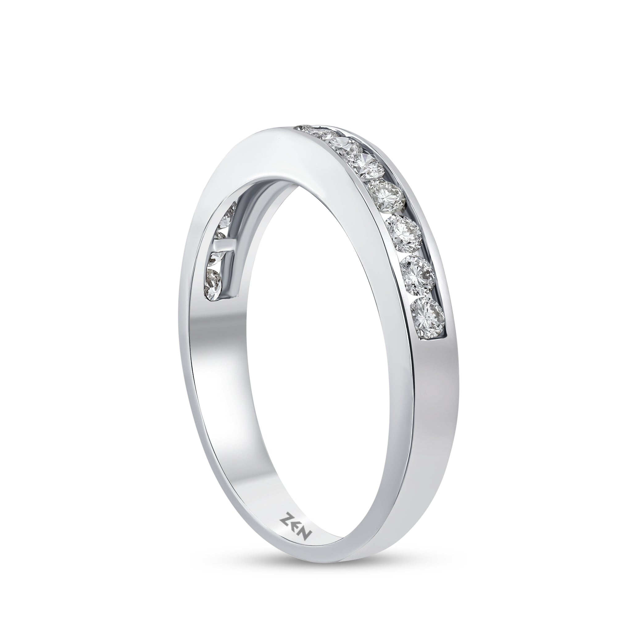 Diamond Half Eternity Ring