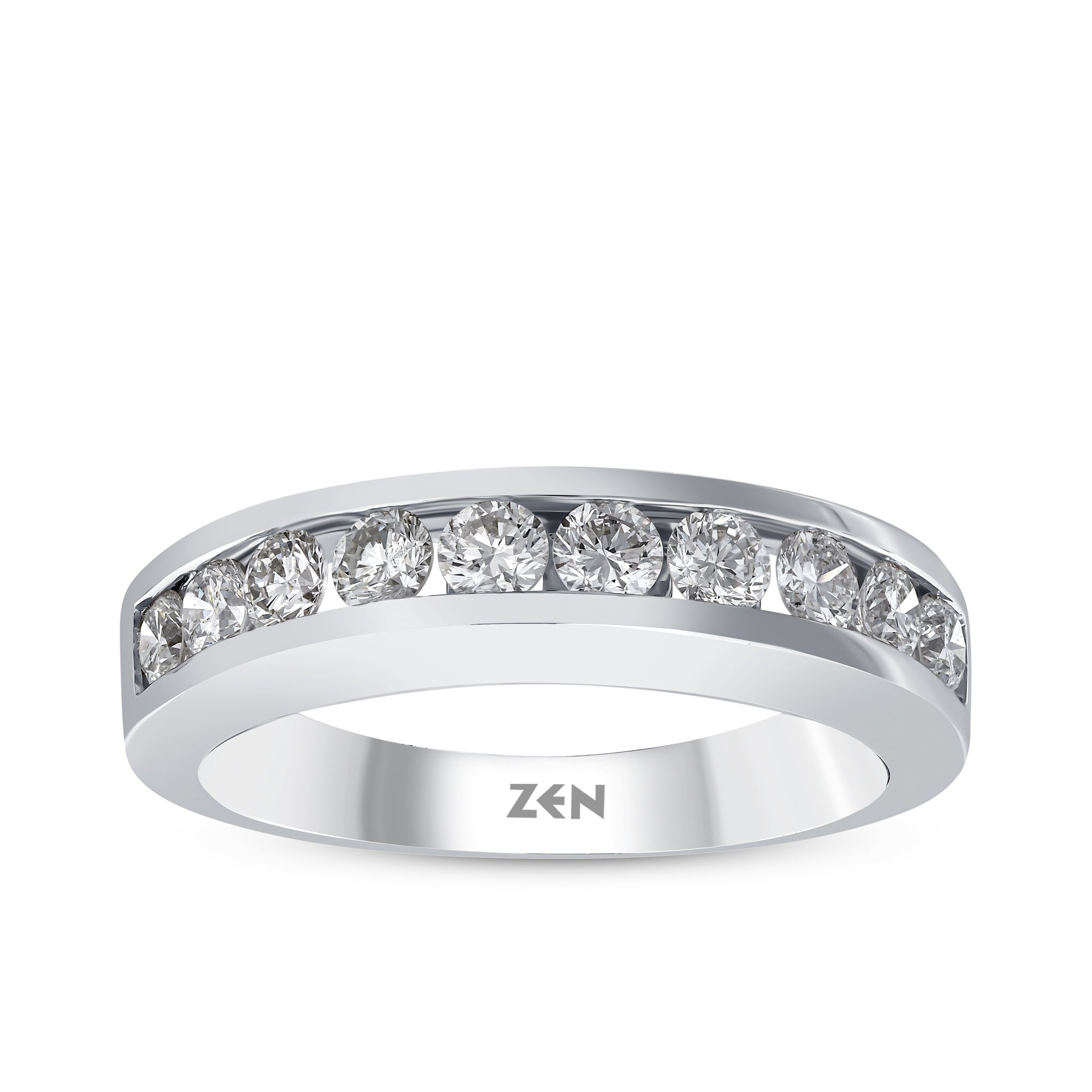 Diamond Half Eternity Ring