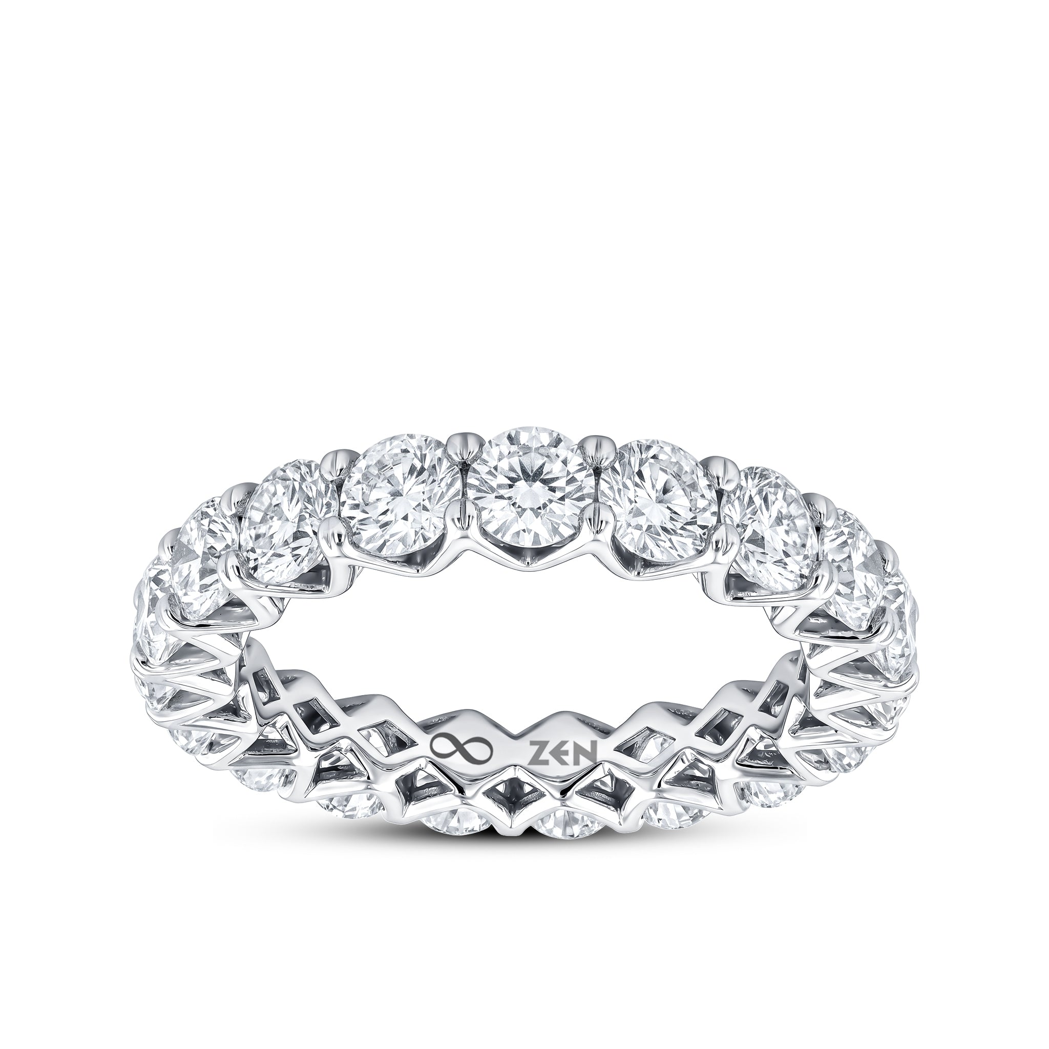 Diamond Eternity Engagement Ring