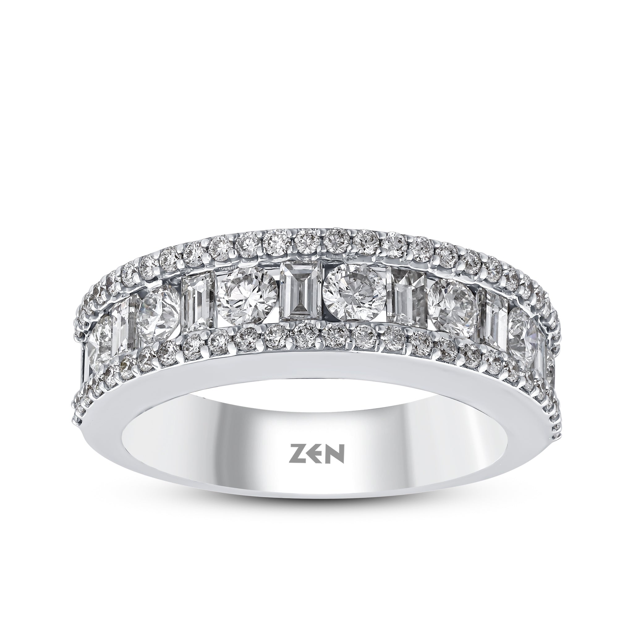 Diamond Half Eternity Ring