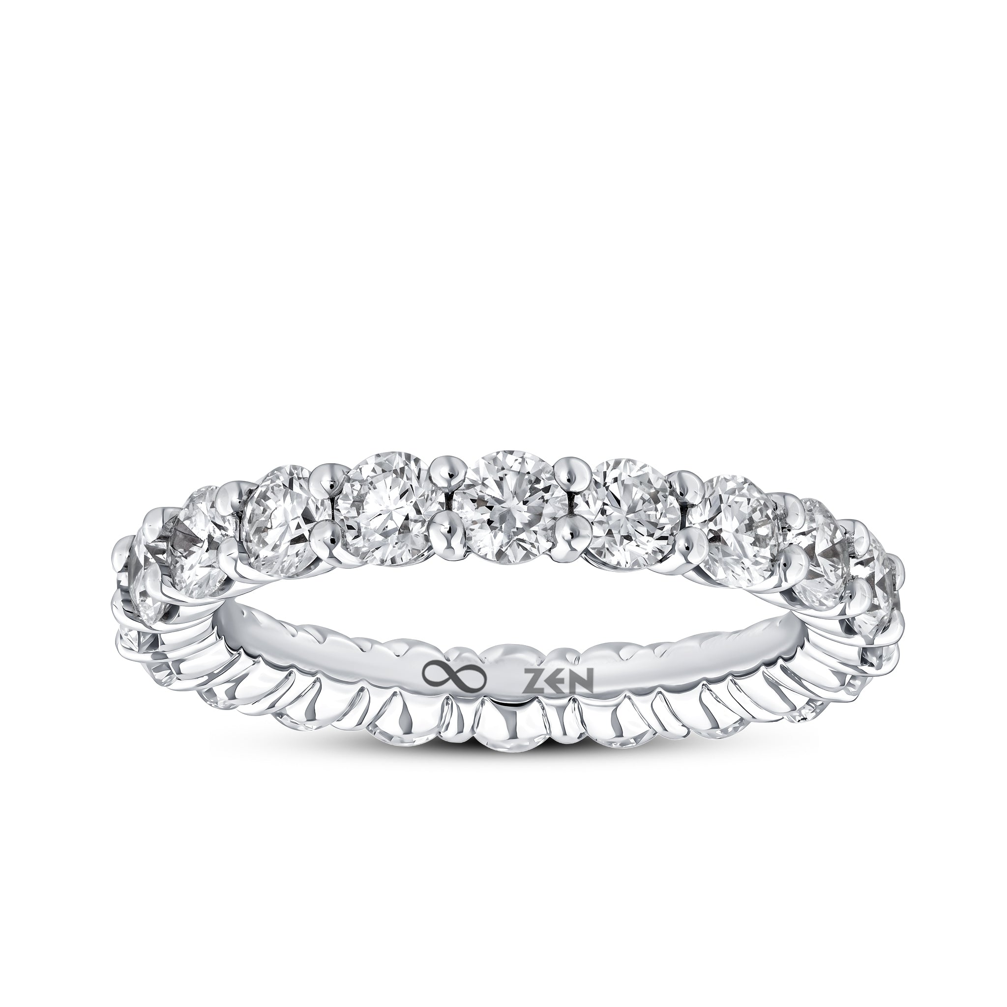 Diamond Eternity Engagement Ring