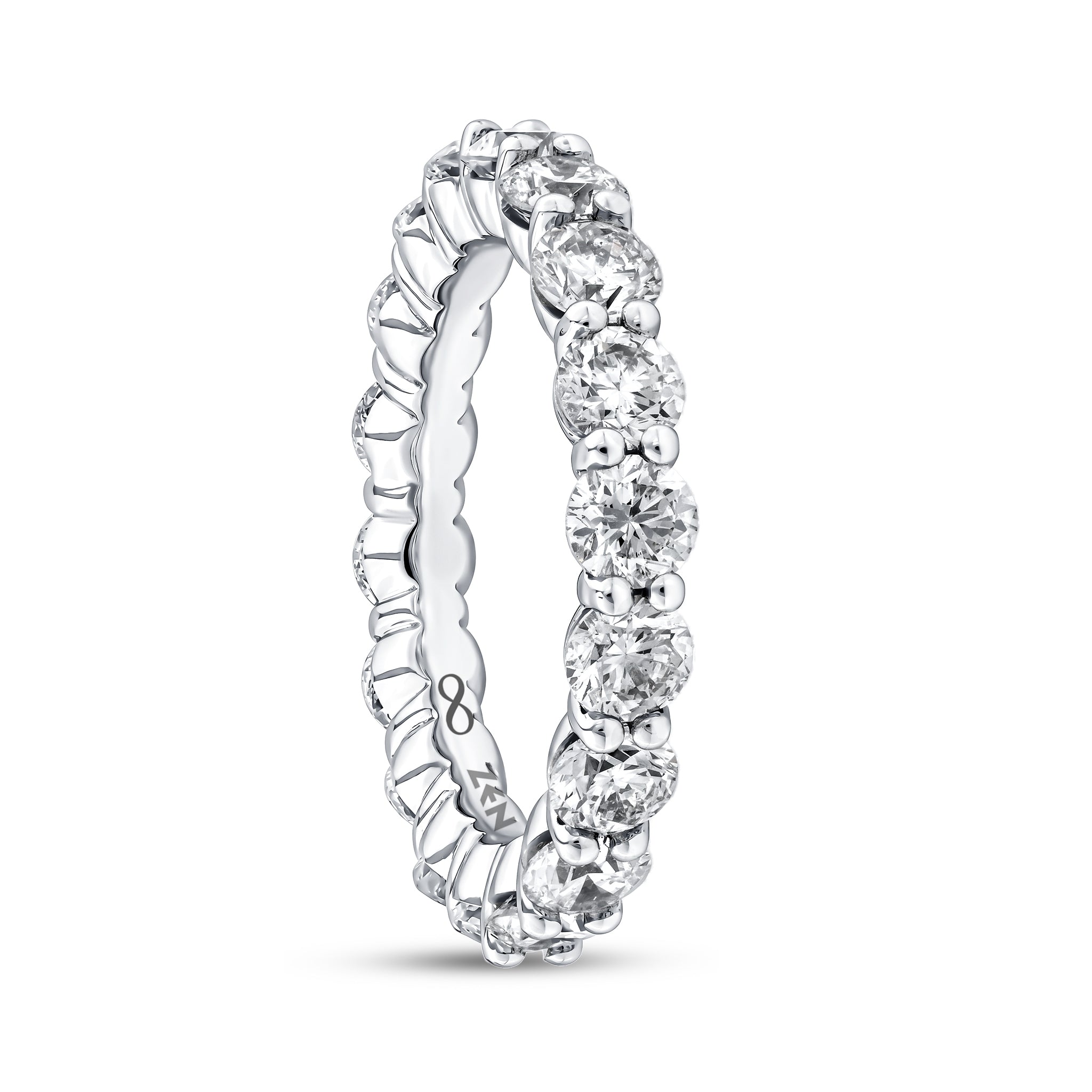 Diamond Eternity Engagement Ring