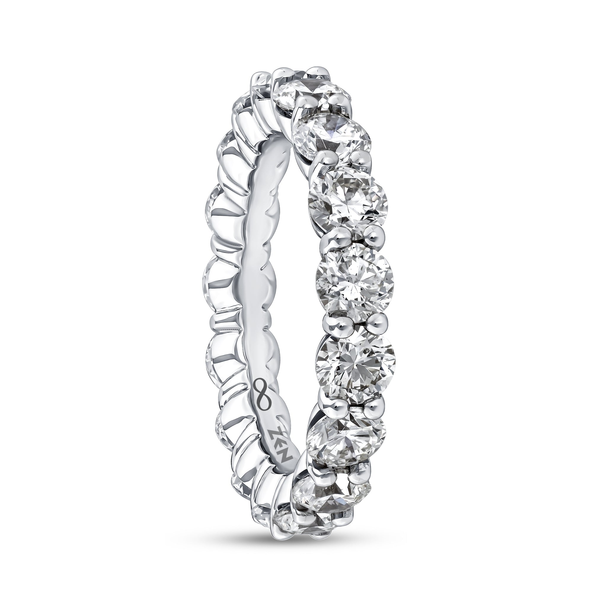 Diamond Eternity Engagement Ring