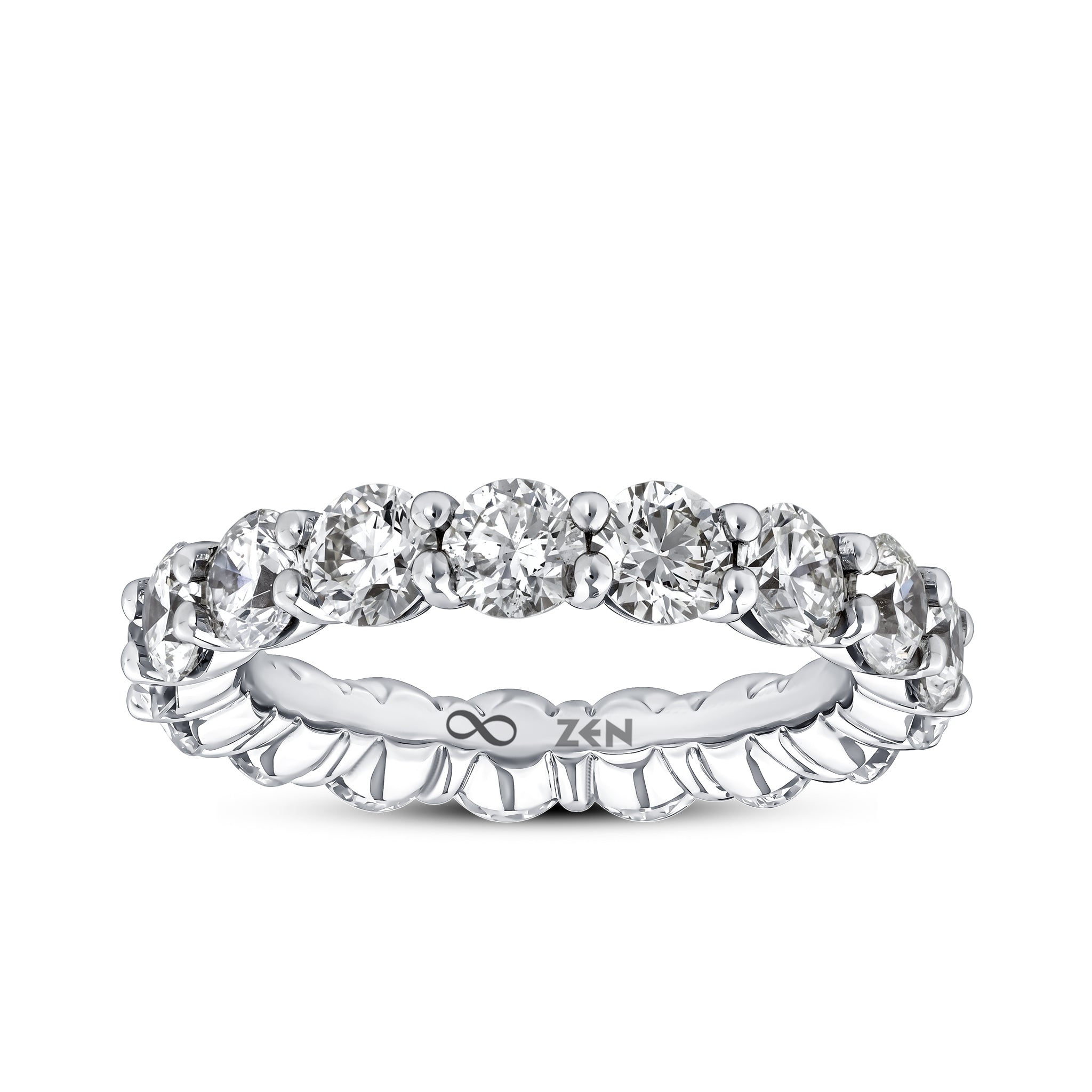 Diamond Eternity Engagement Ring