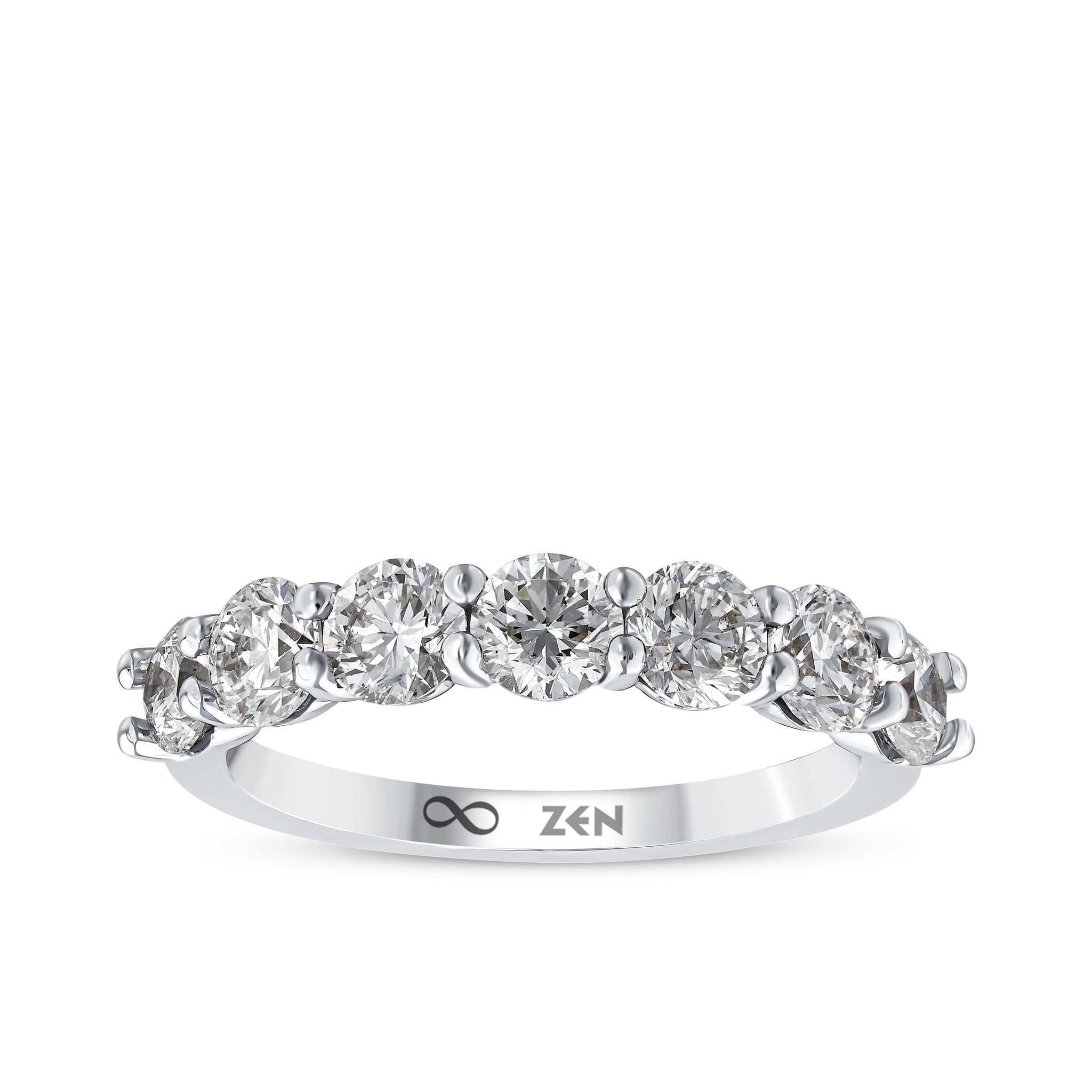 Diamond Half Eternity Ring