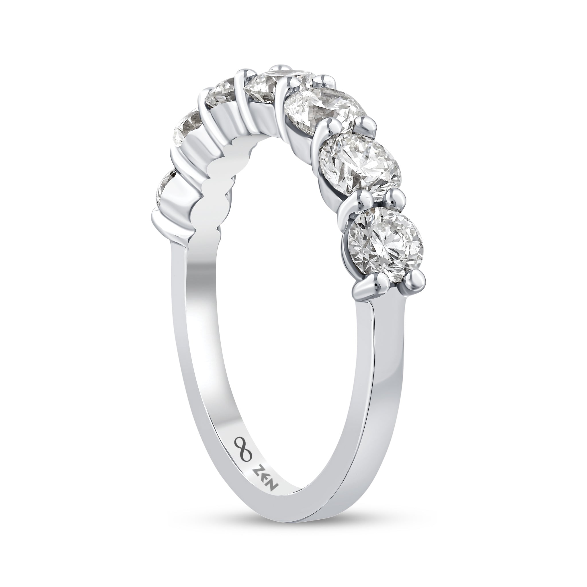 Diamond Half Eternity Ring