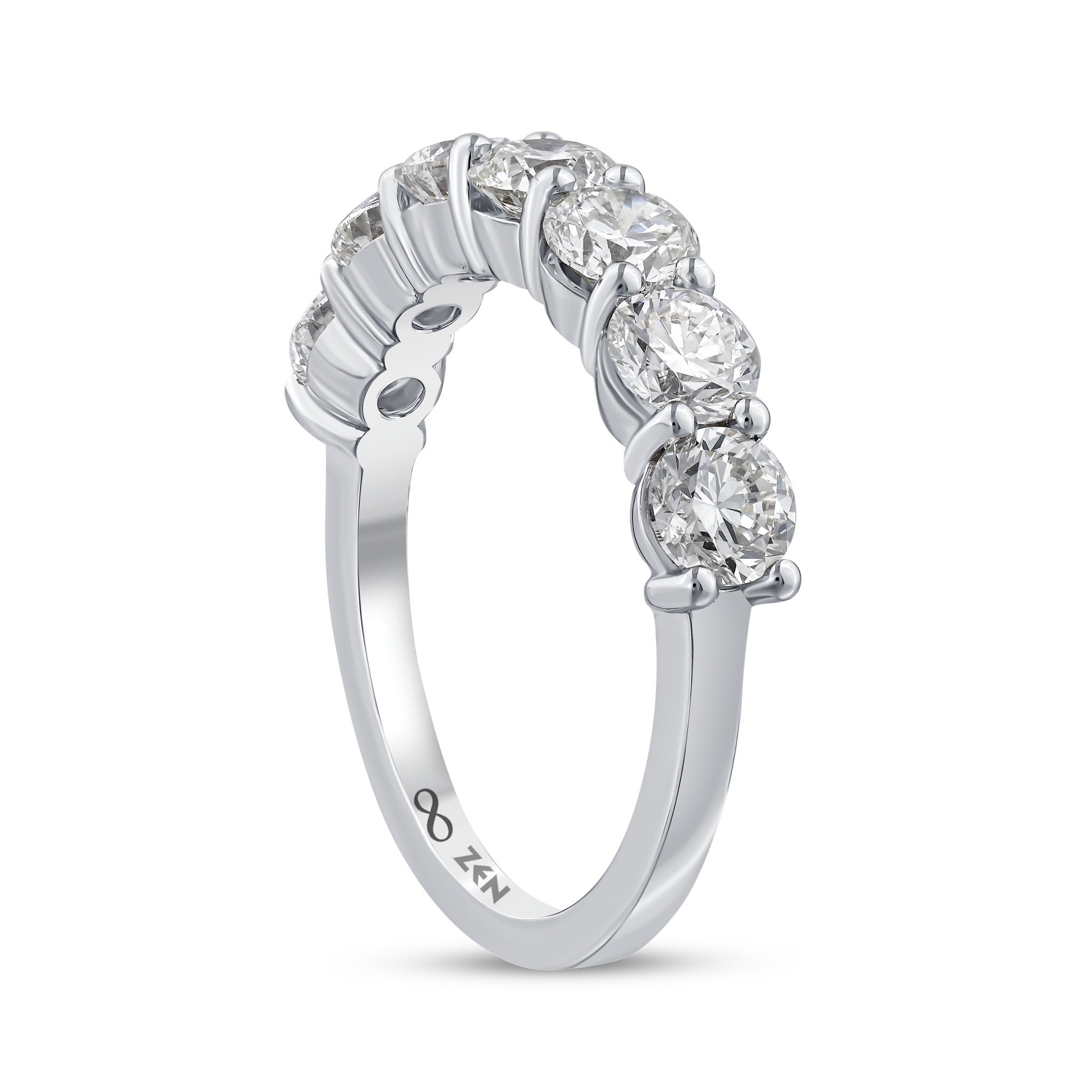 Diamond Half Eternity Ring