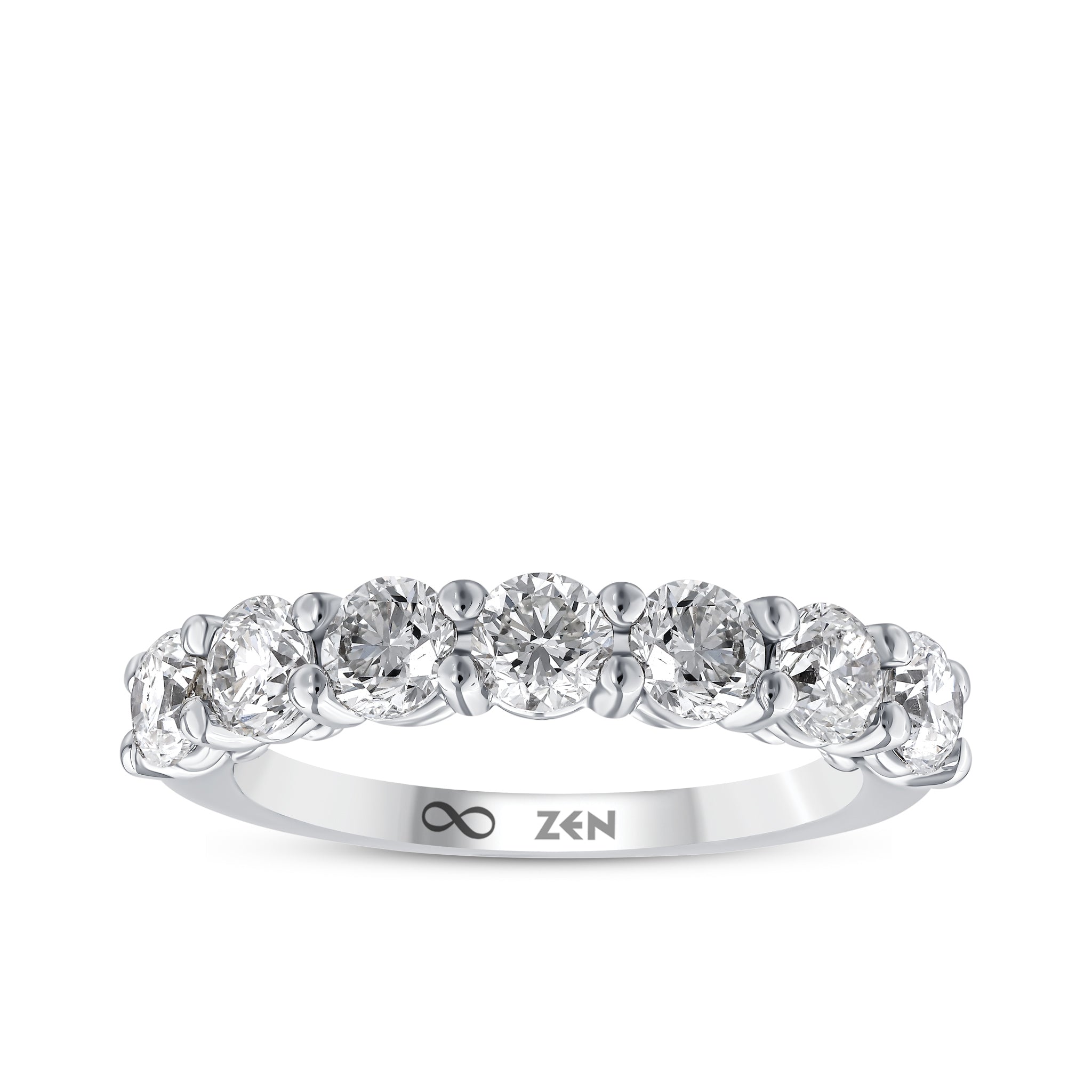 Diamond Half Eternity Ring
