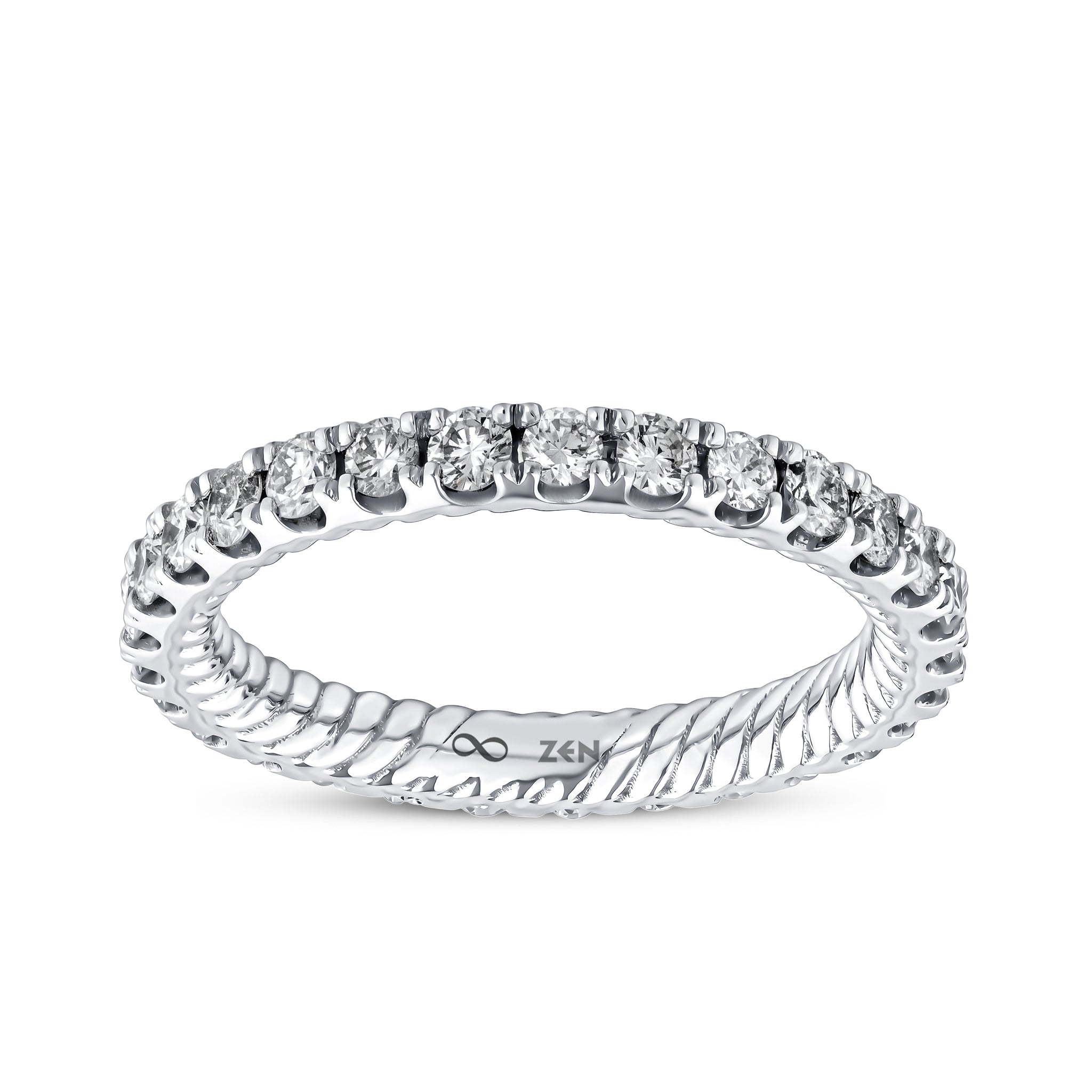 Diamond Eternity Engagement Ring