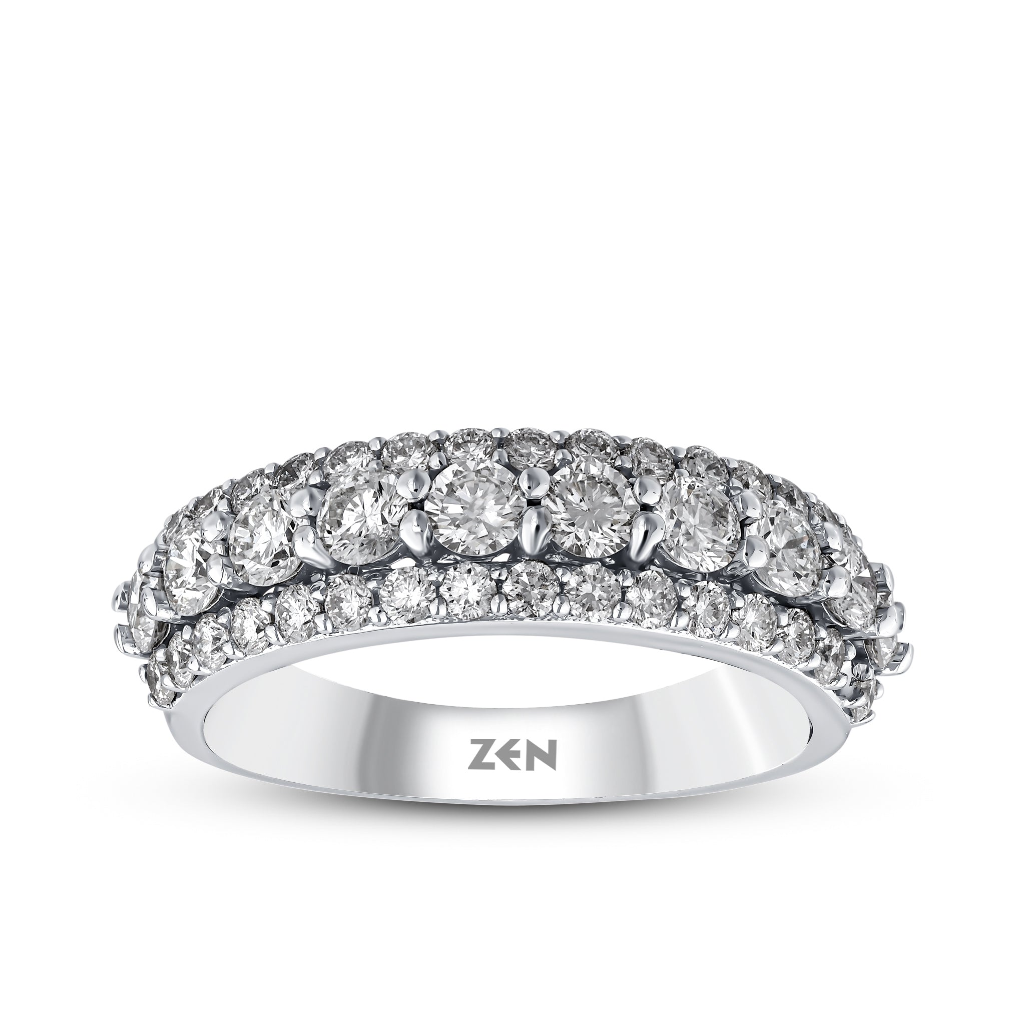 Diamond Half Eternity Ring