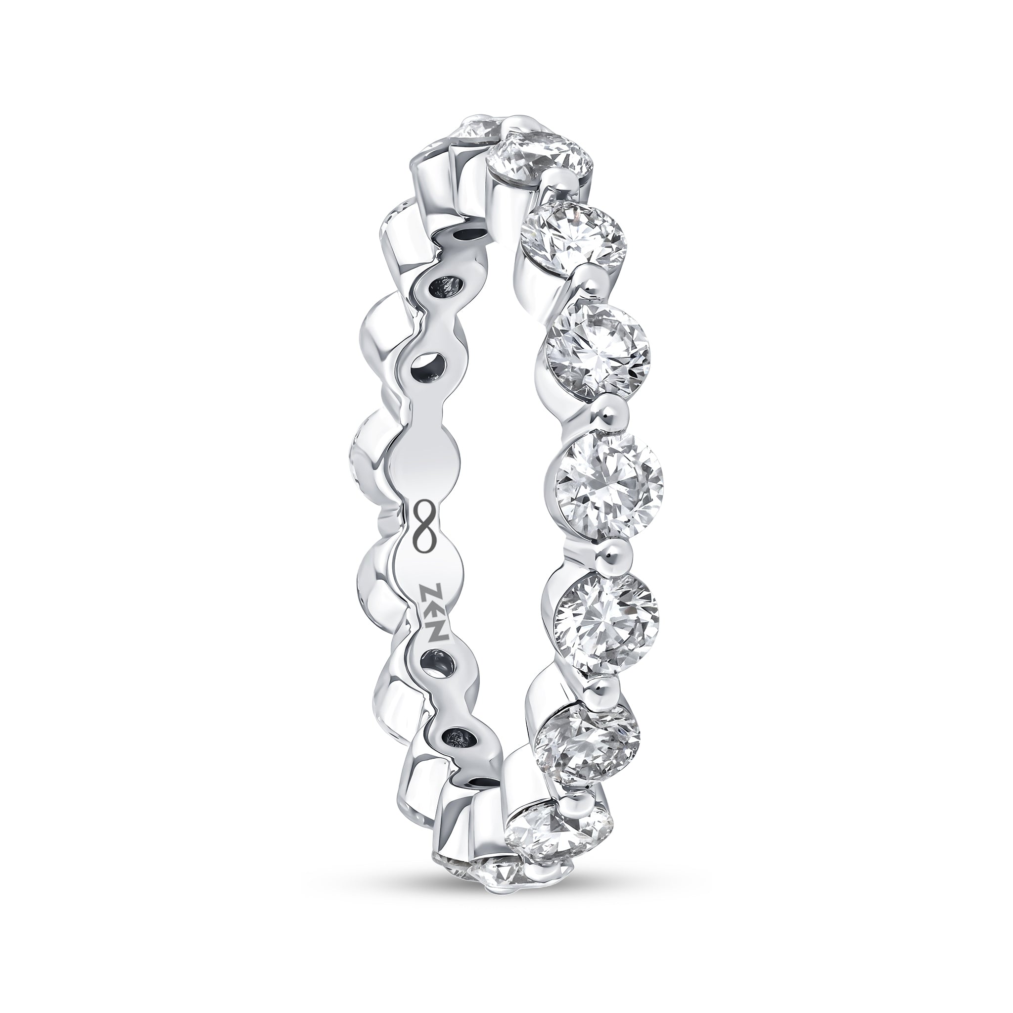 Diamond Eternity Engagement Ring