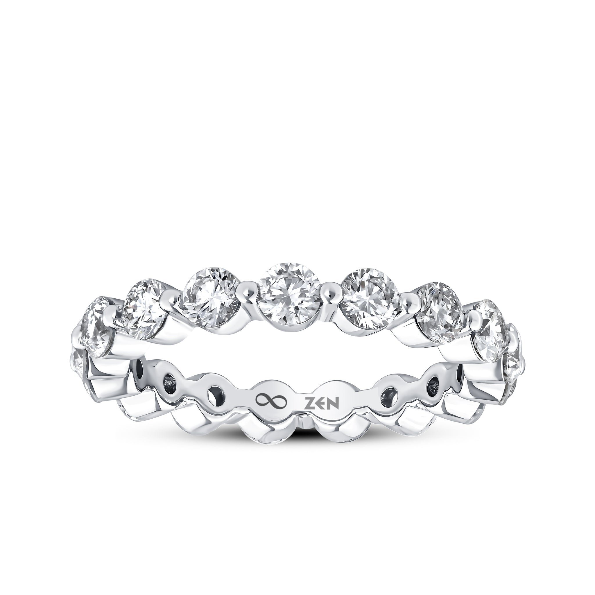 Diamond Eternity Engagement Ring
