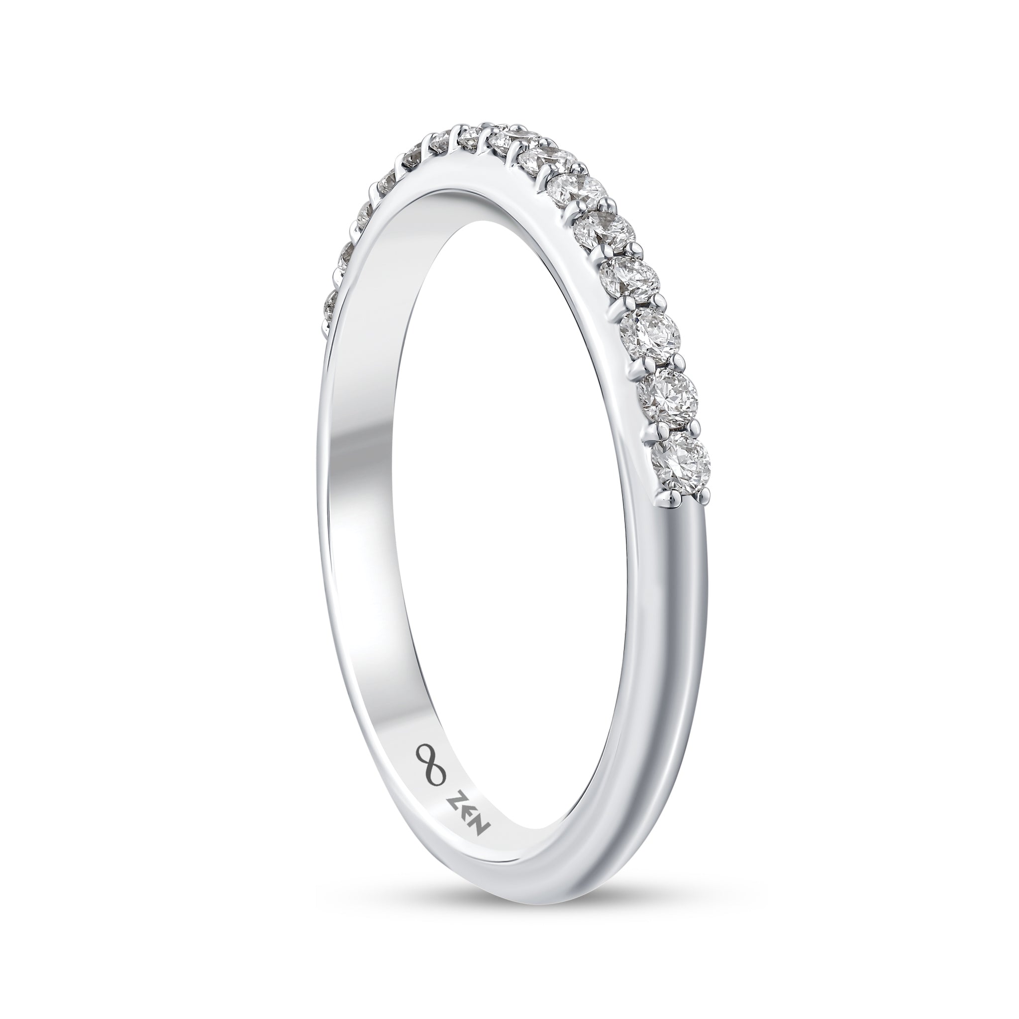 Diamond Half Eternity Ring
