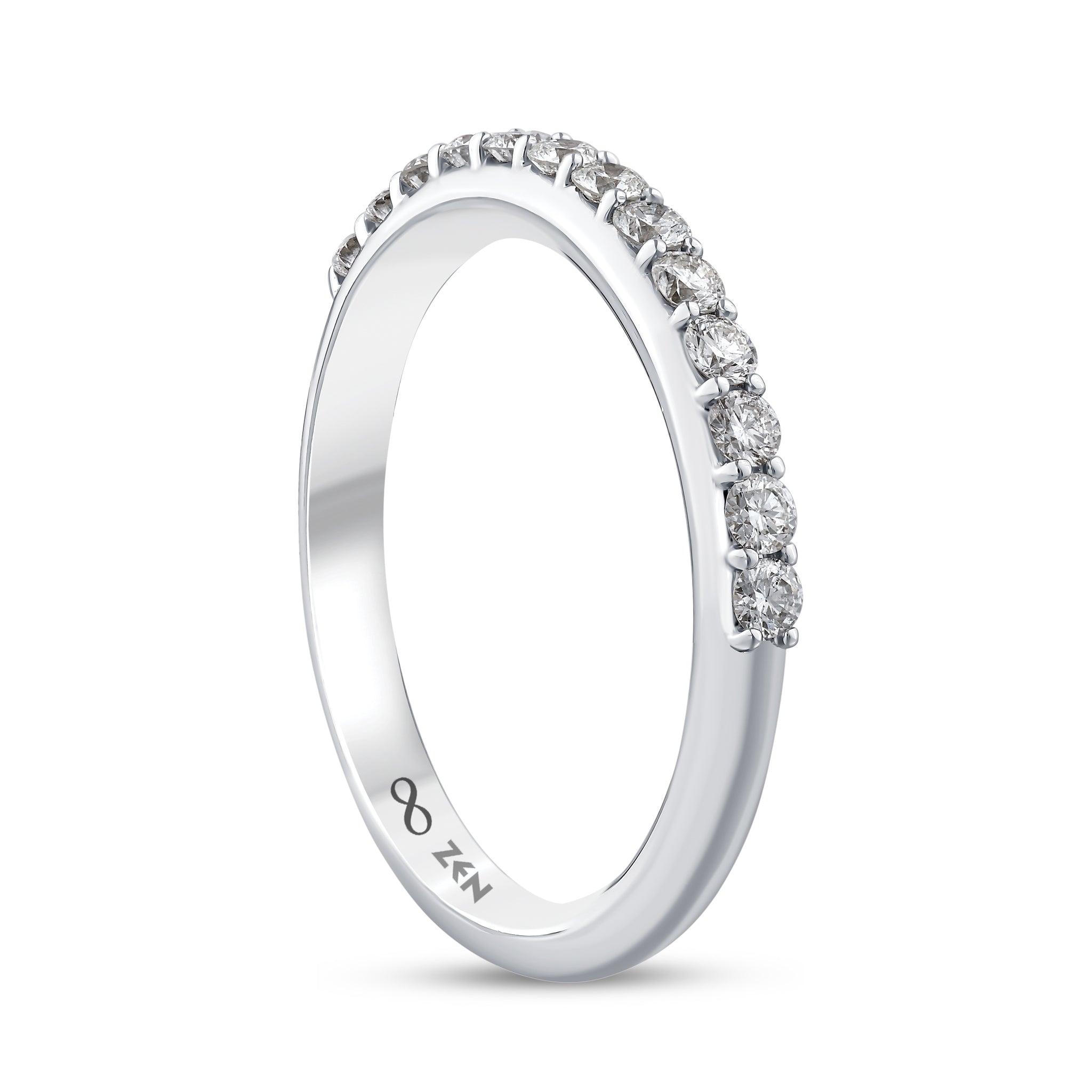 Diamond Half Eternity Ring