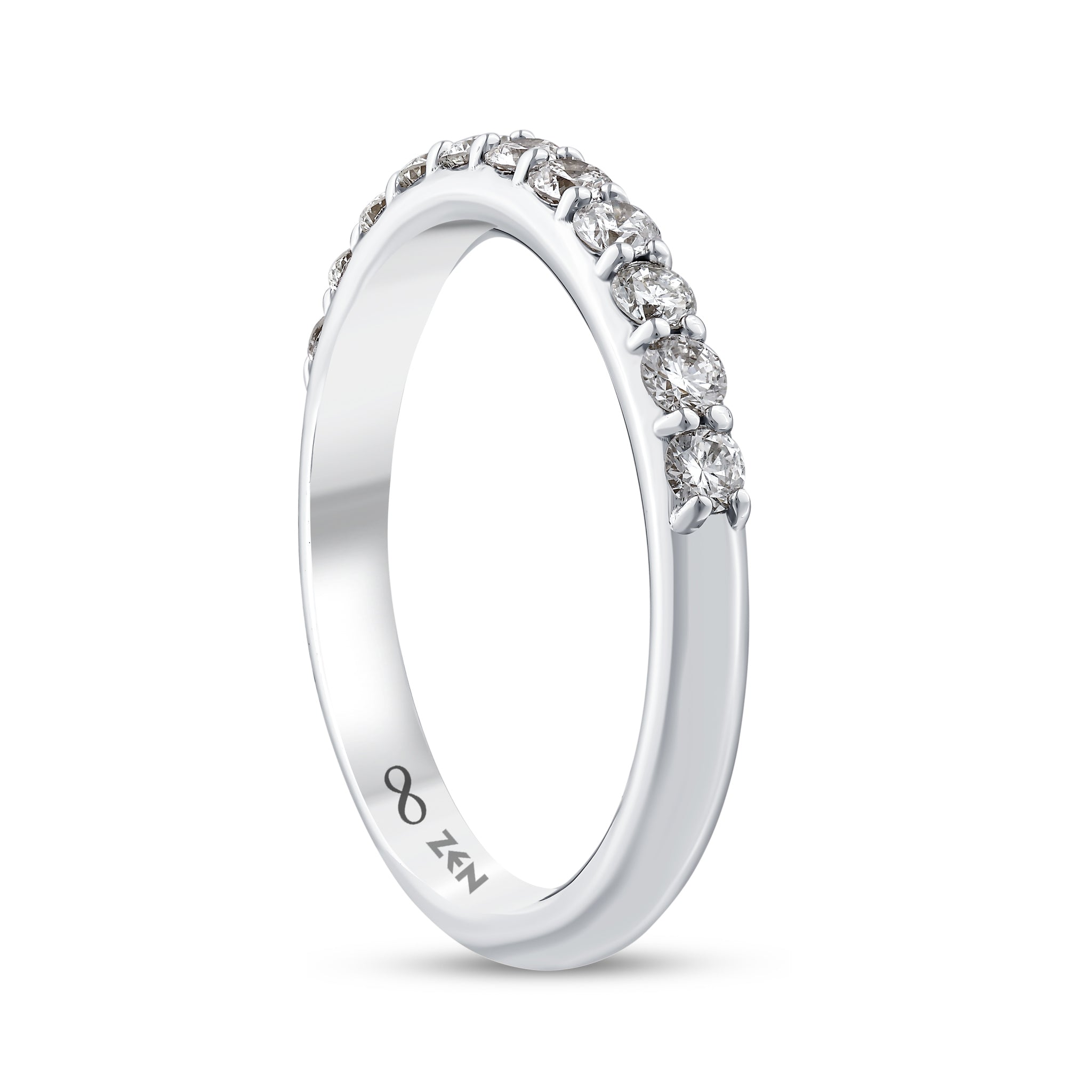 Diamond Half Eternity Ring