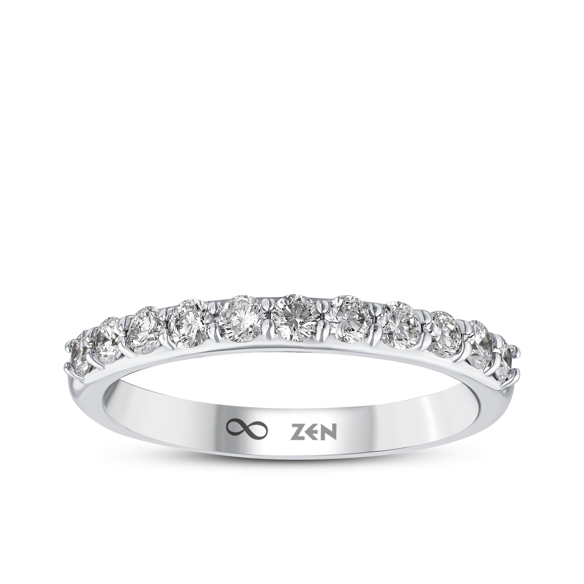 Diamond Half Eternity Ring