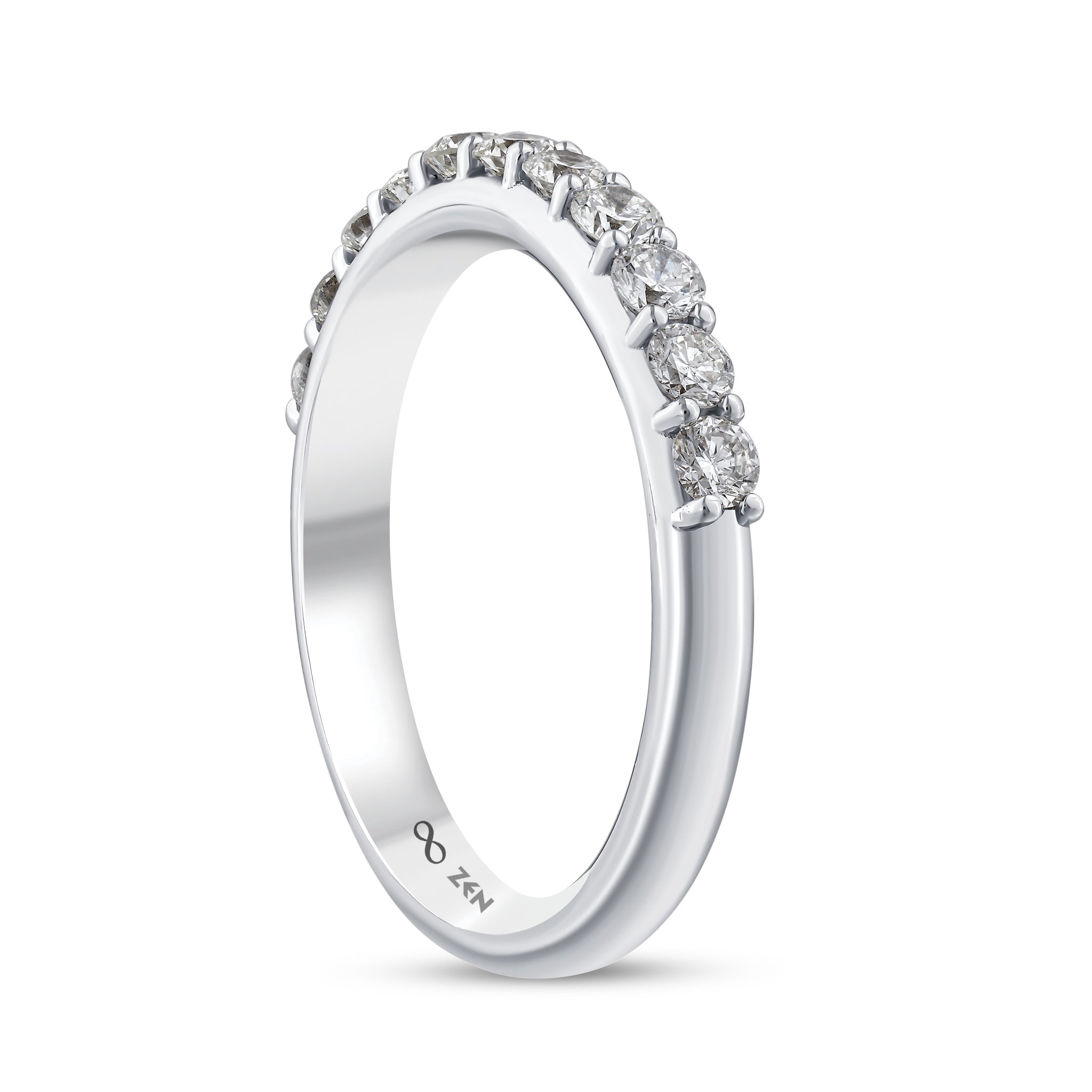 Diamond Half Eternity Ring