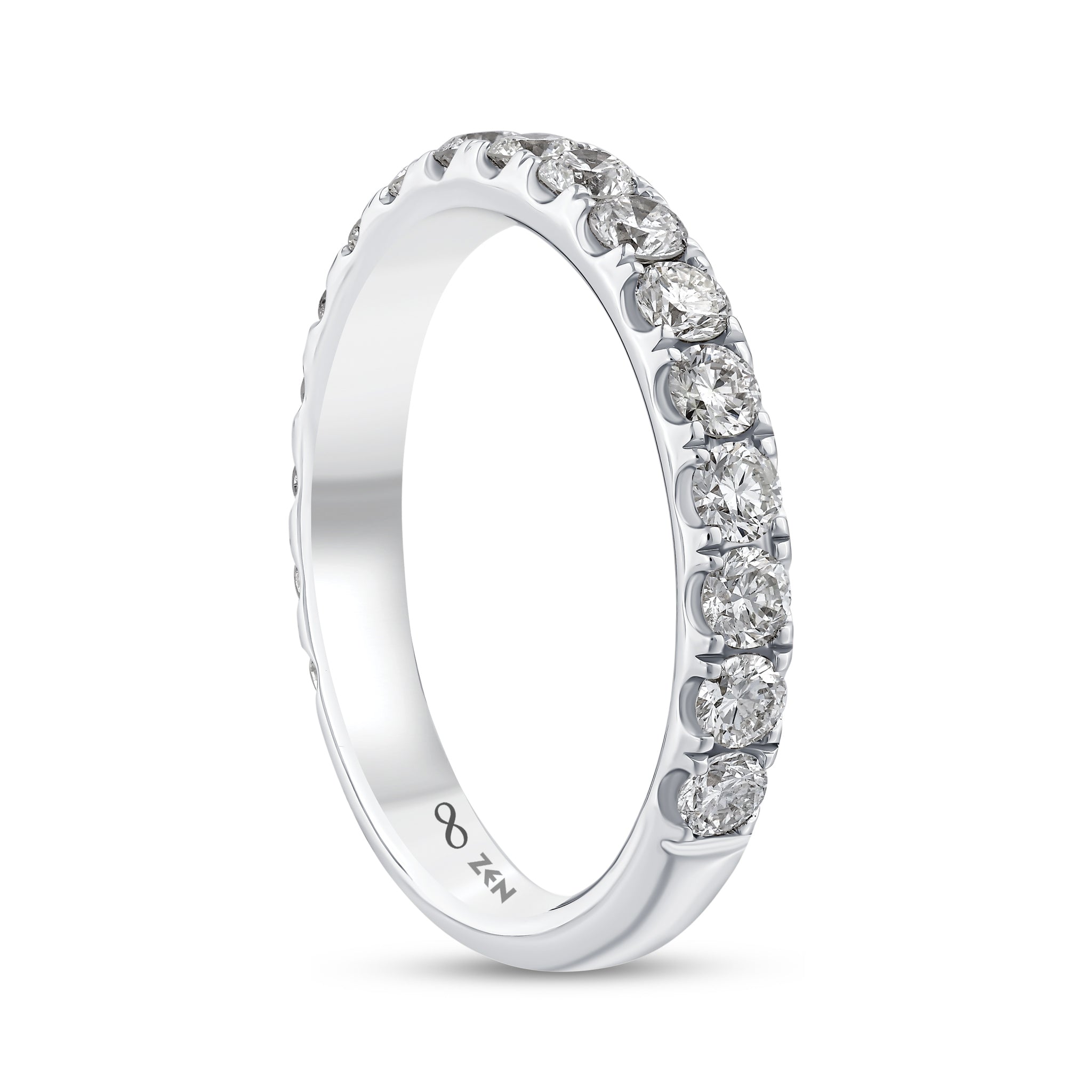 Diamond Half Eternity Ring