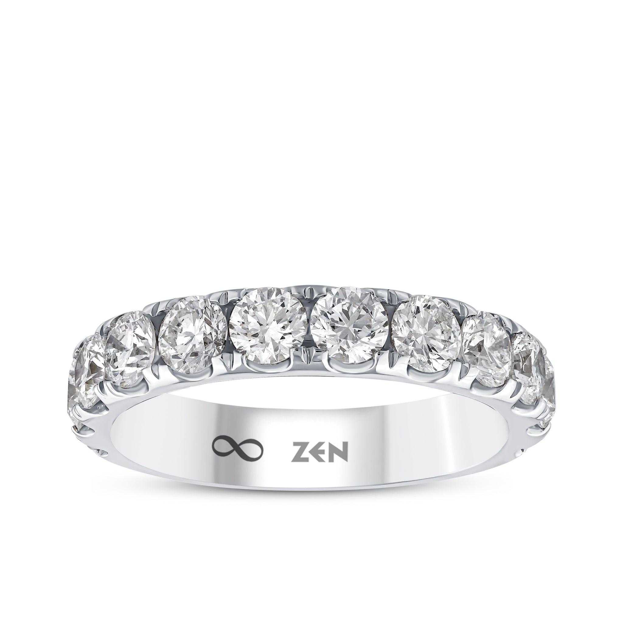Diamond Half Eternity Ring