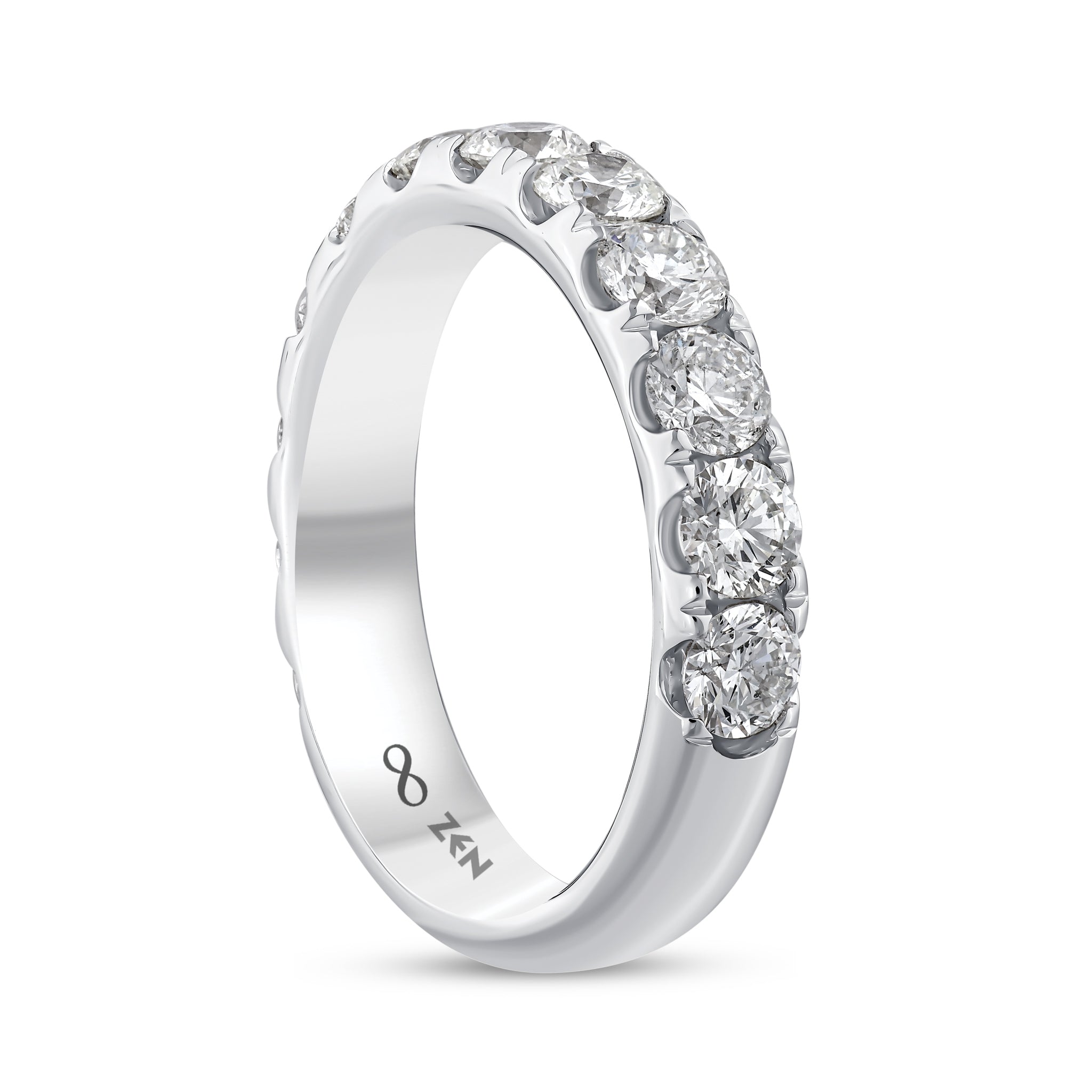Diamond Half Eternity Ring
