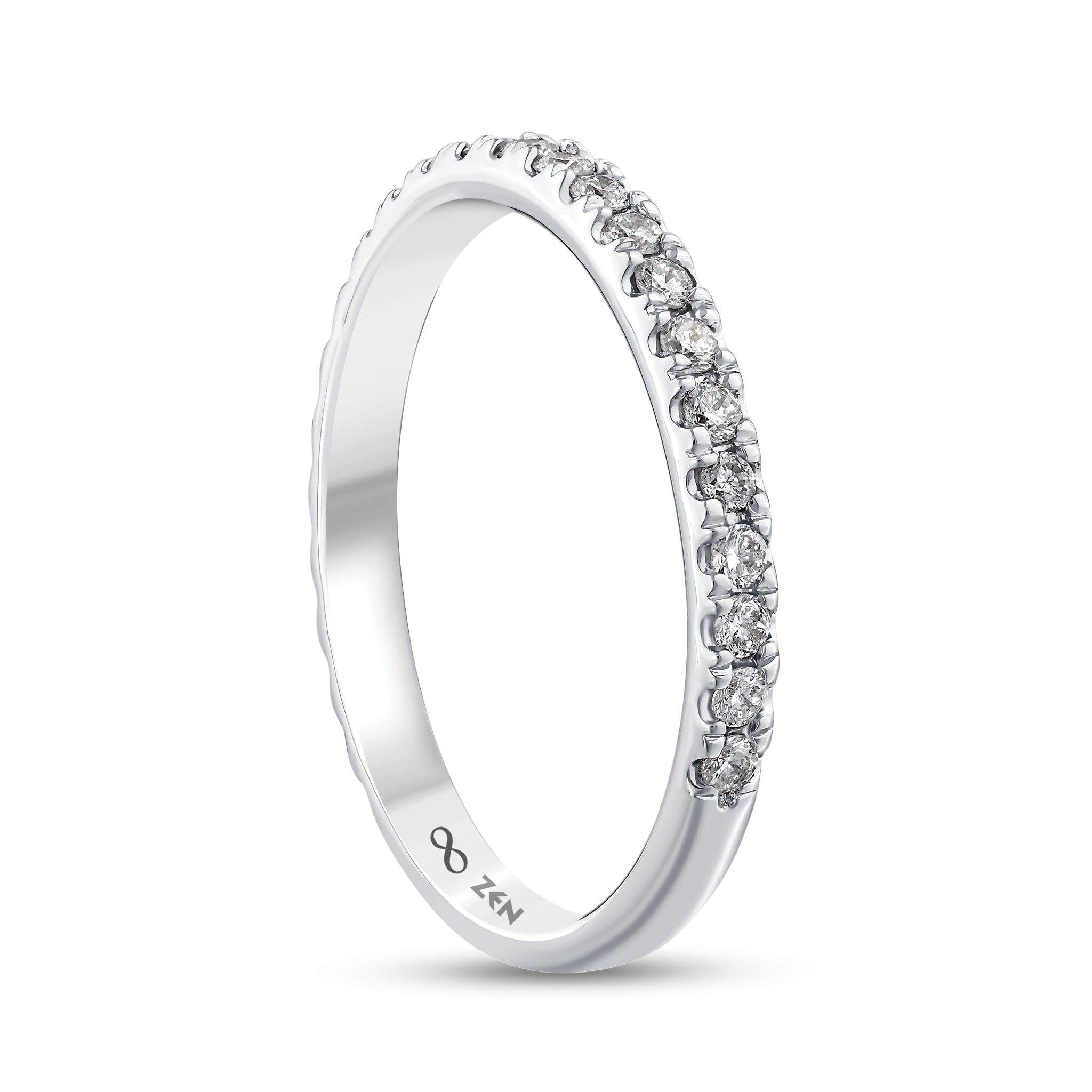 Diamond Half Eternity Ring