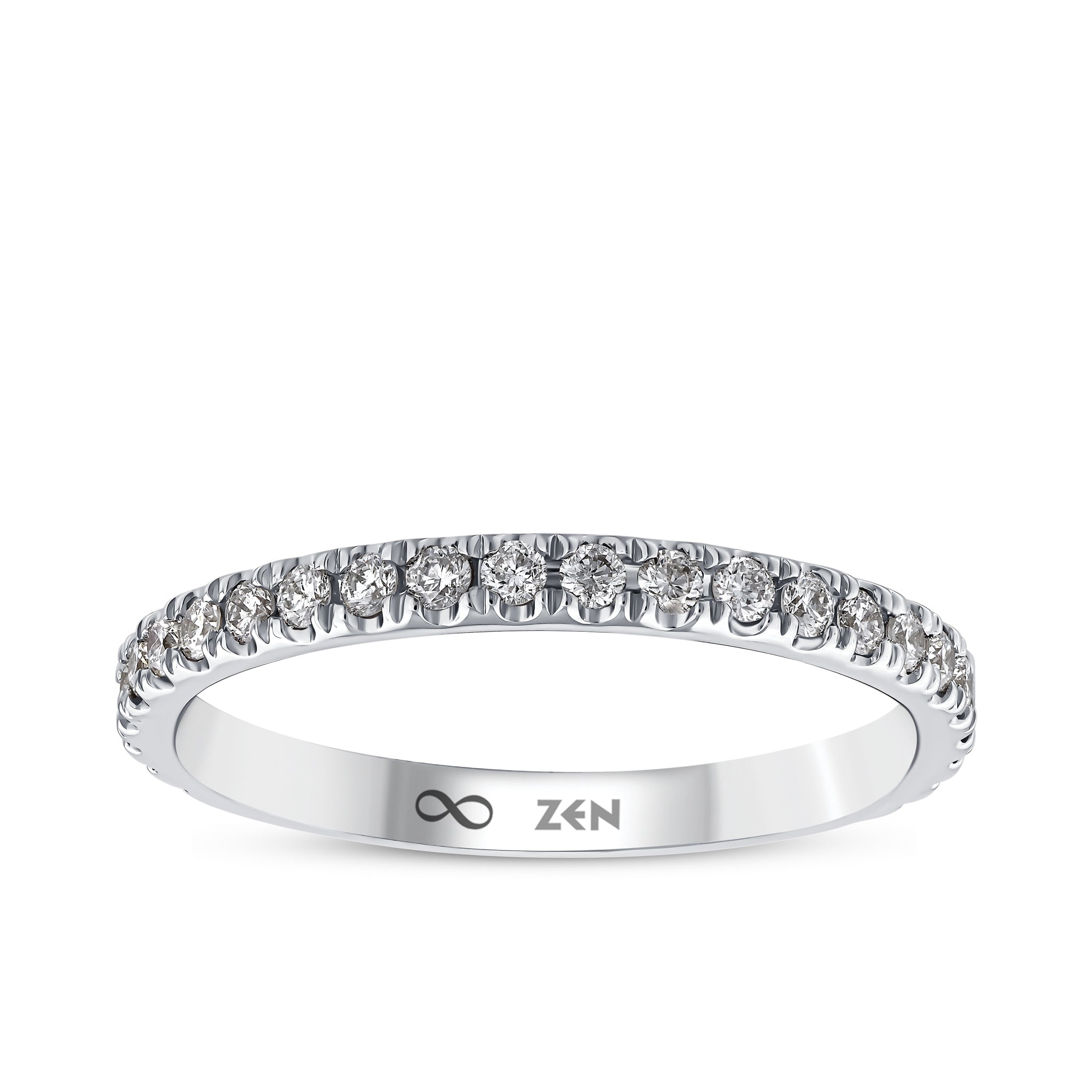 Diamond Half Eternity Ring