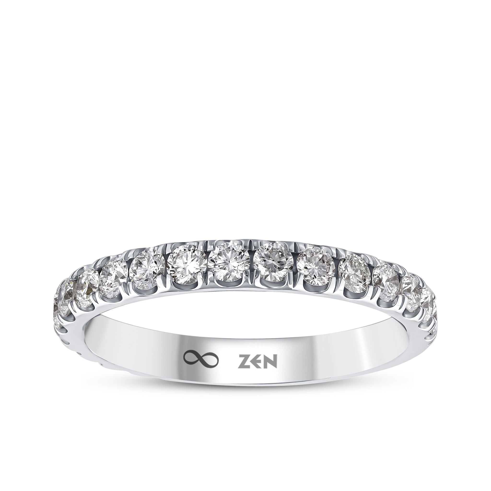 Diamond Half Eternity Ring