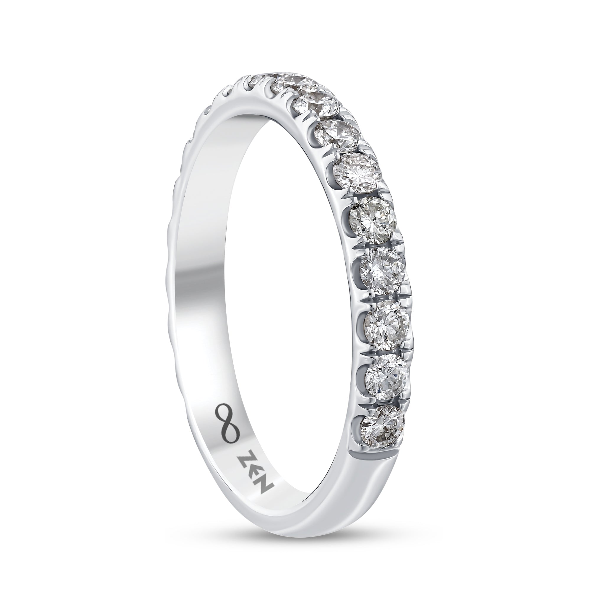 Diamond Half Eternity Ring
