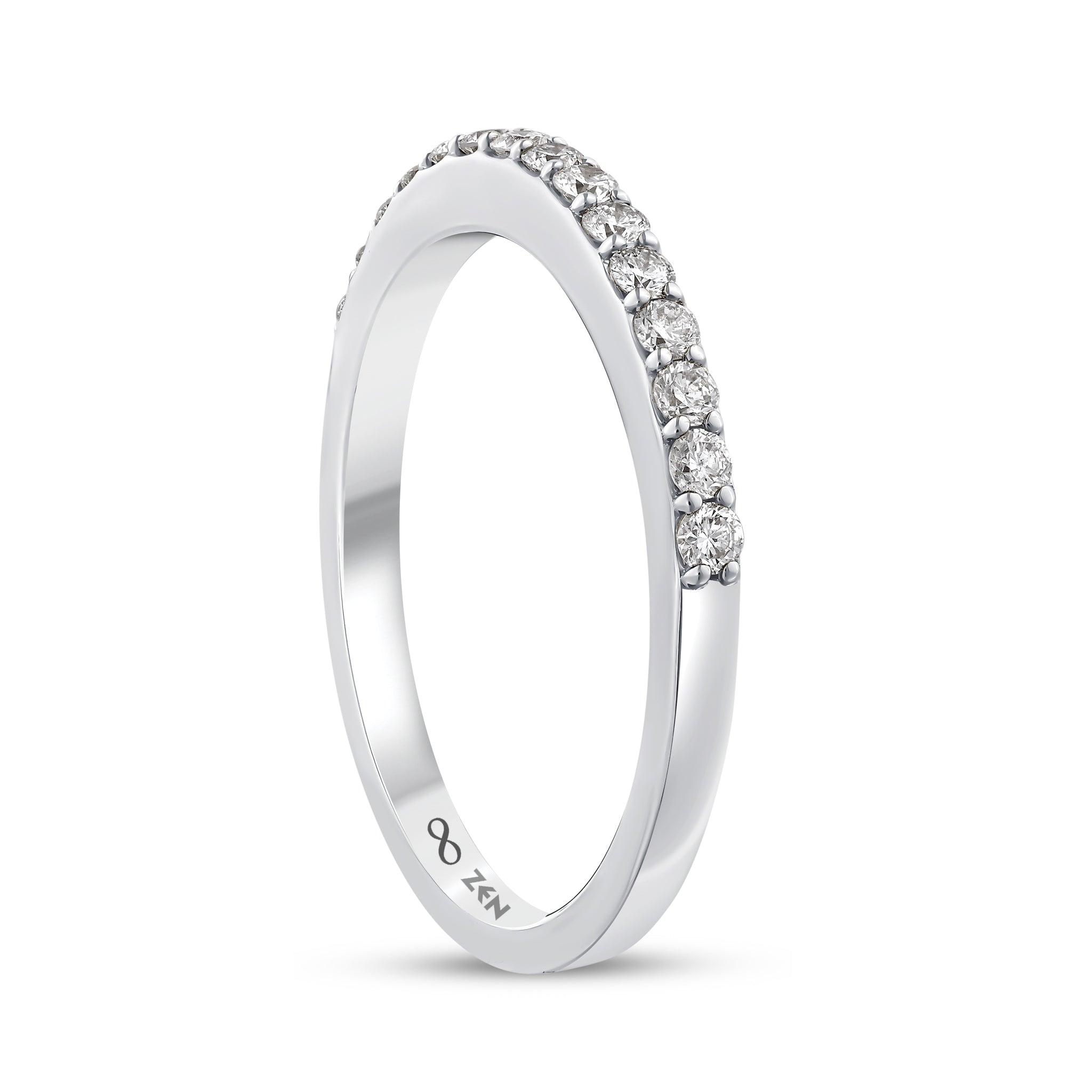 Diamond Half Eternity Ring