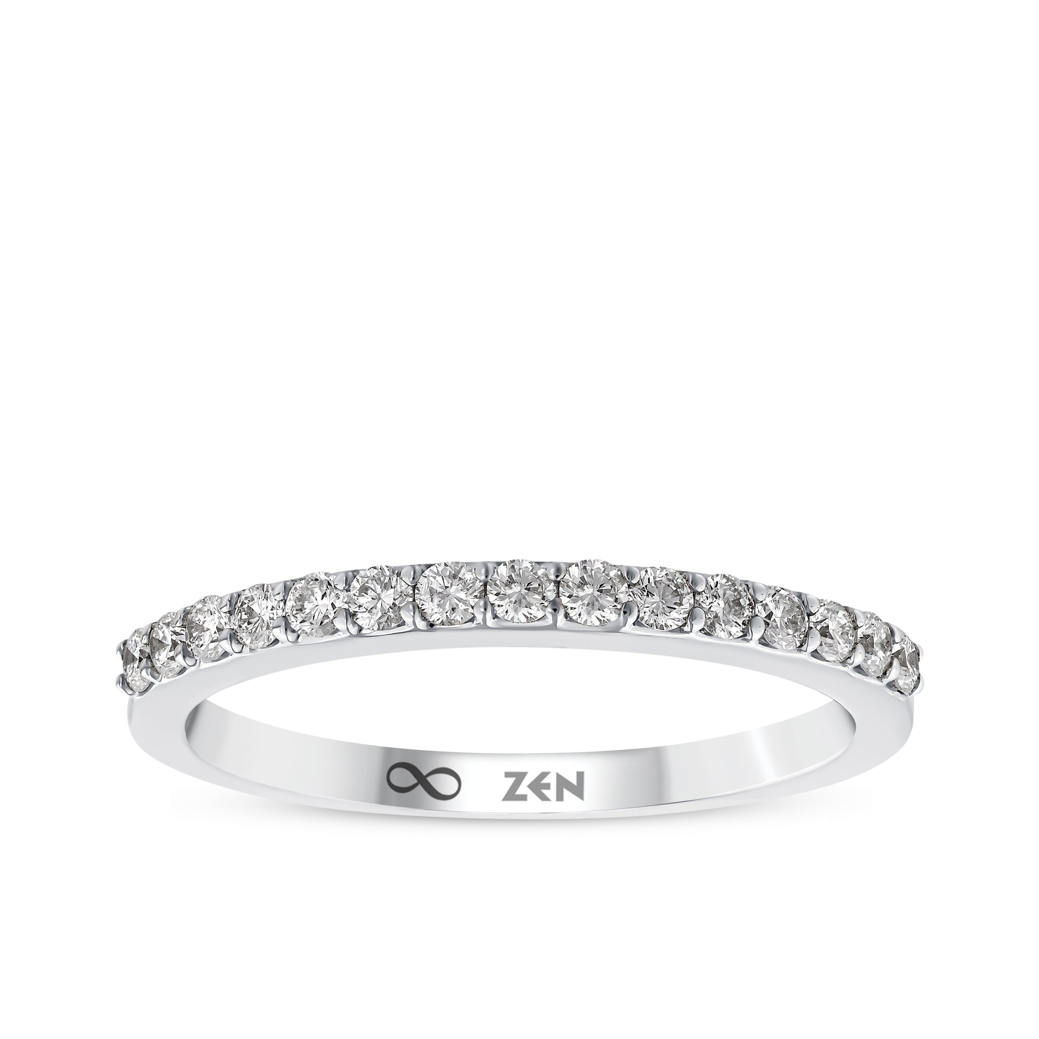 Diamond Half Eternity Ring