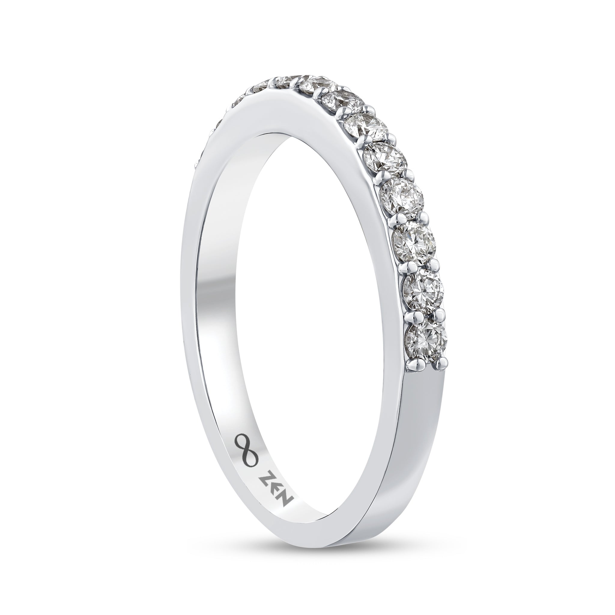 Diamond Half Eternity Ring
