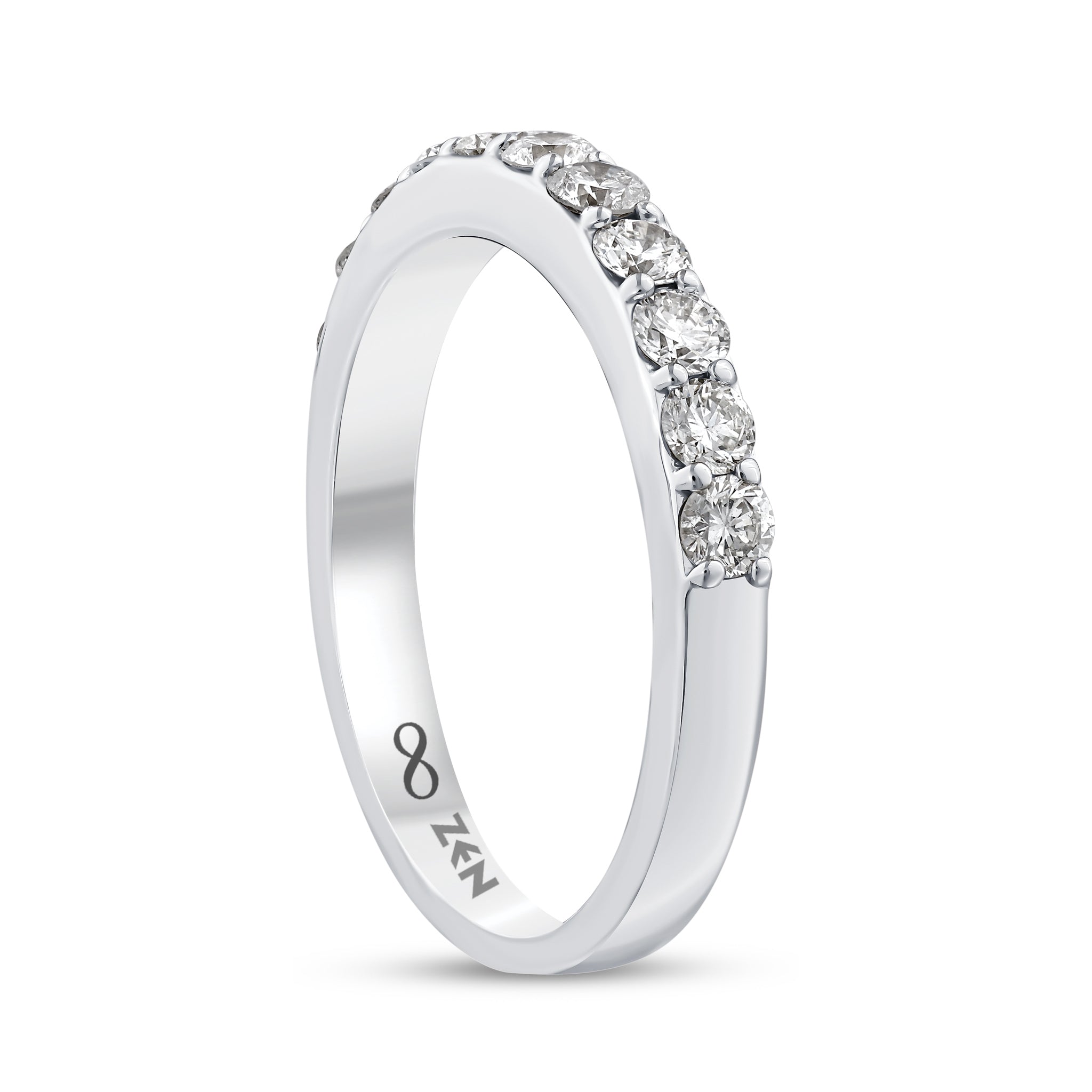 Diamond Half Eternity Ring