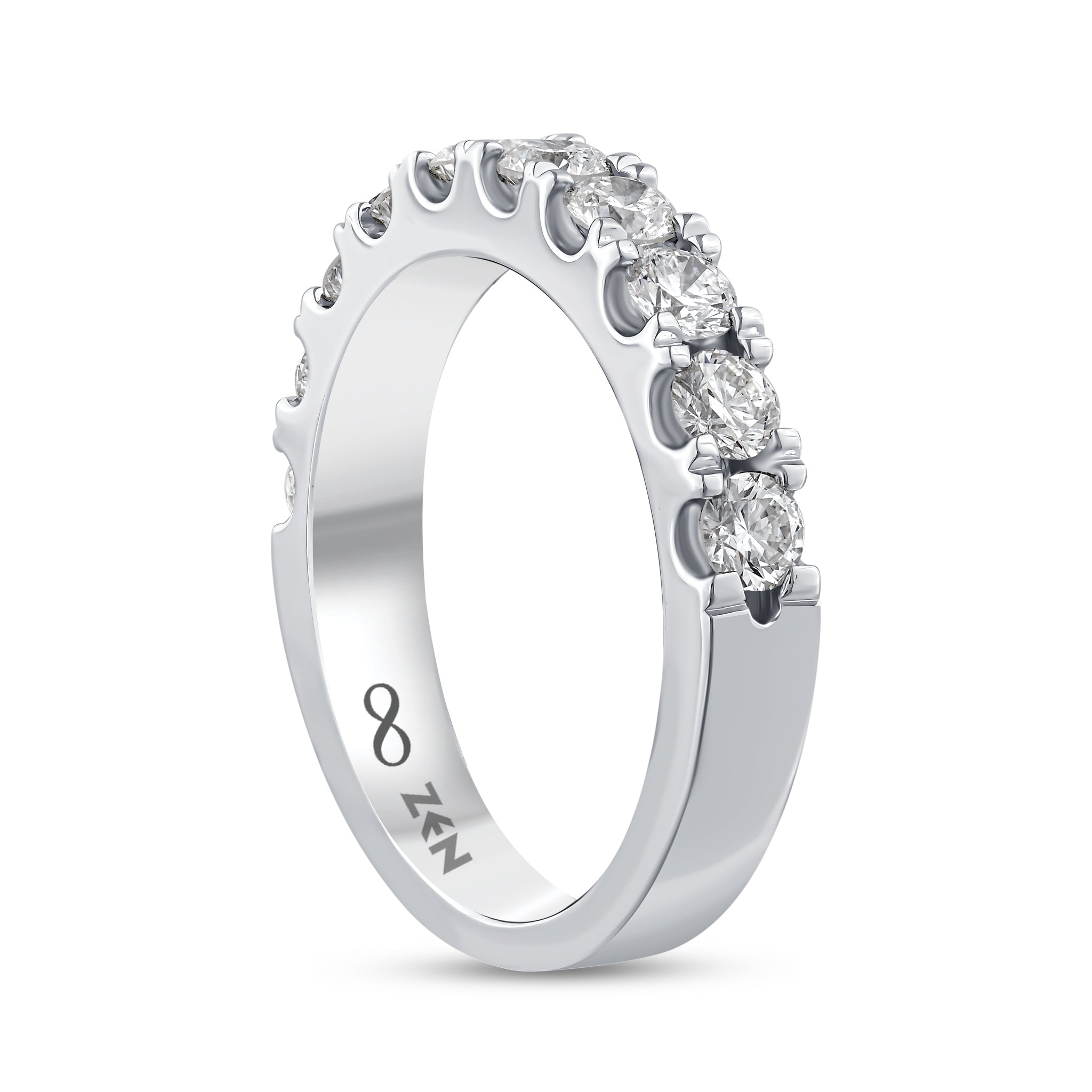 Diamond Half Eternity Ring