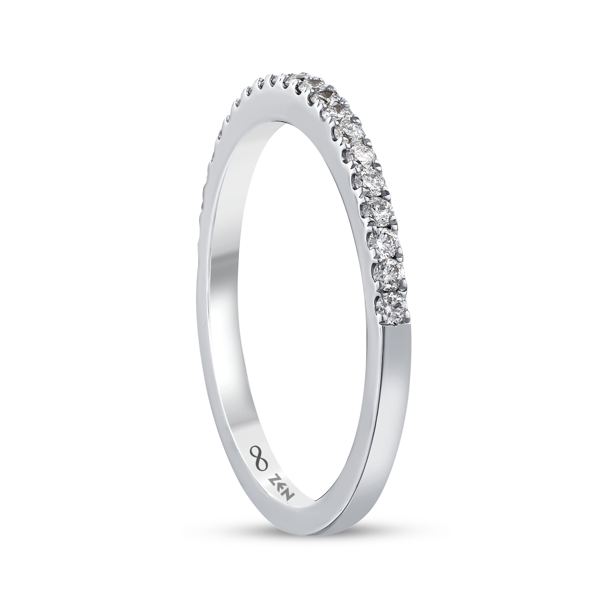 Diamond Half Eternity Ring