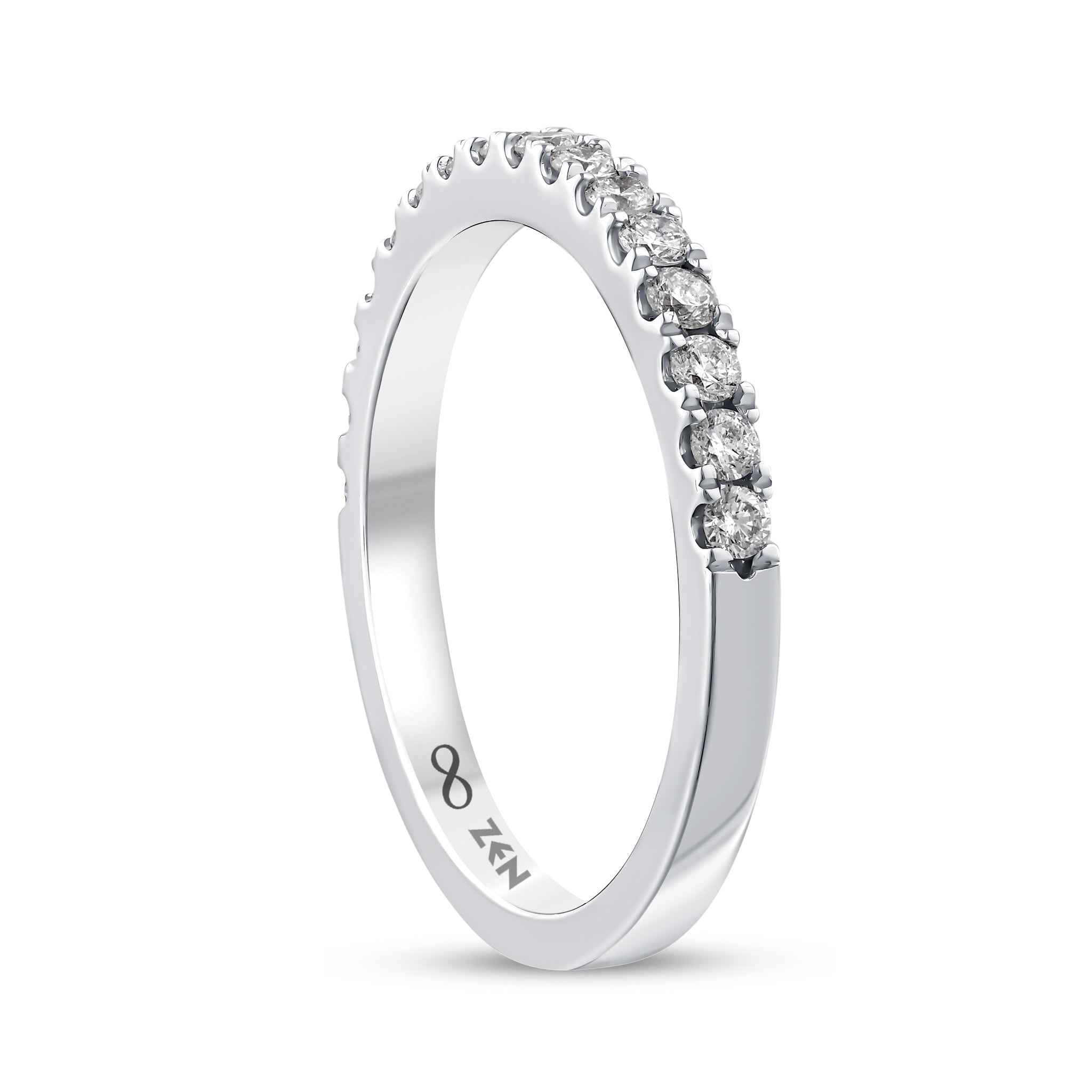 Diamond Half Eternity Ring