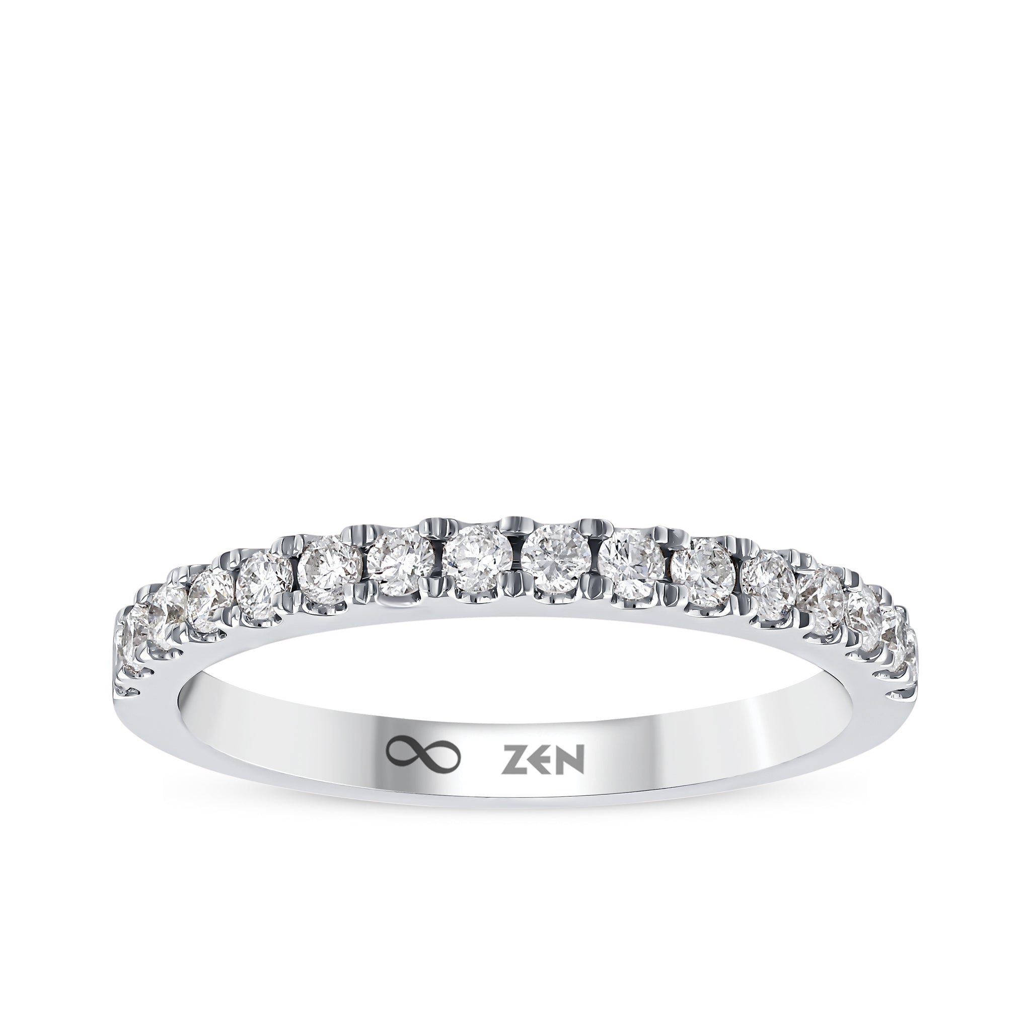 Diamond Half Eternity Ring
