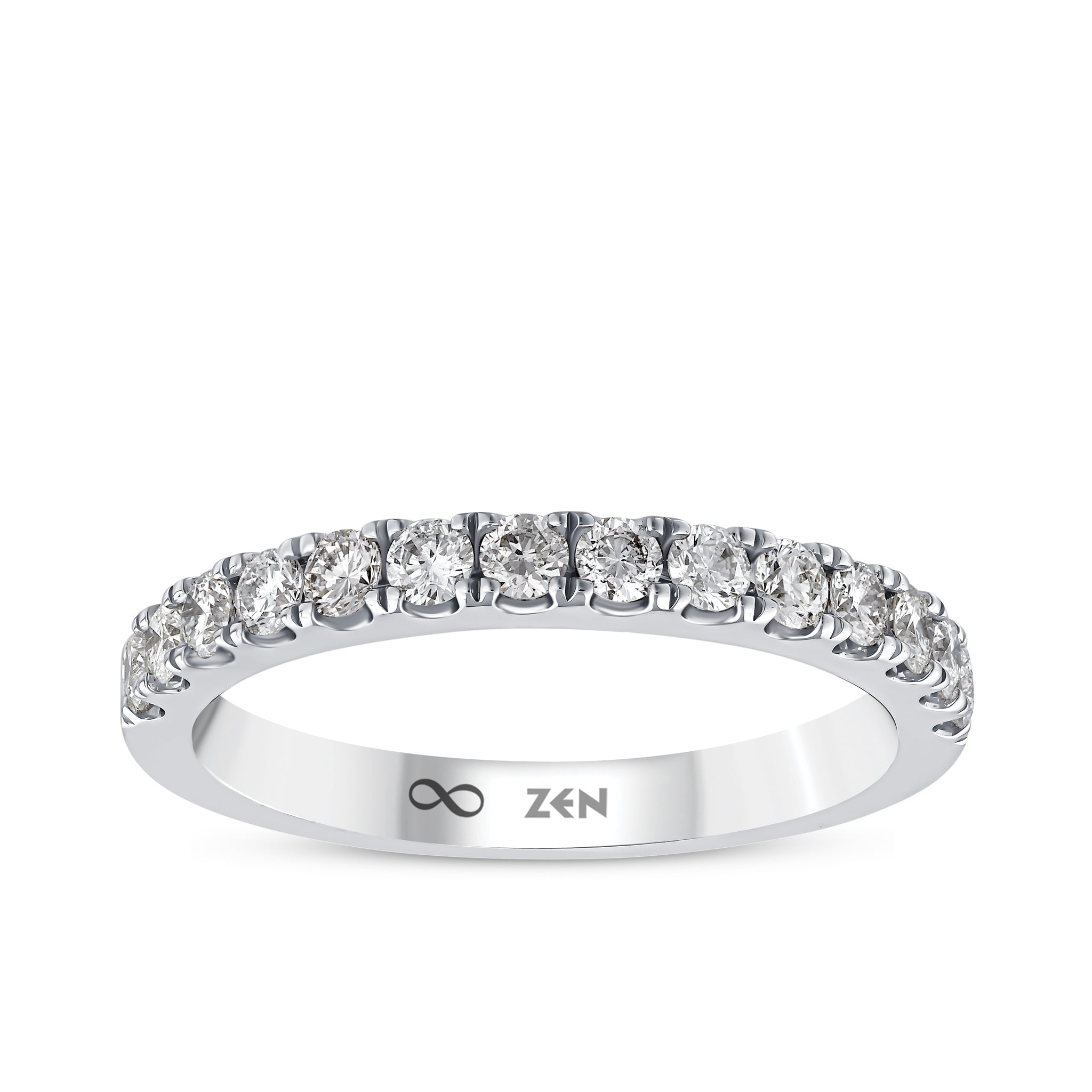 Diamond Half Eternity Ring