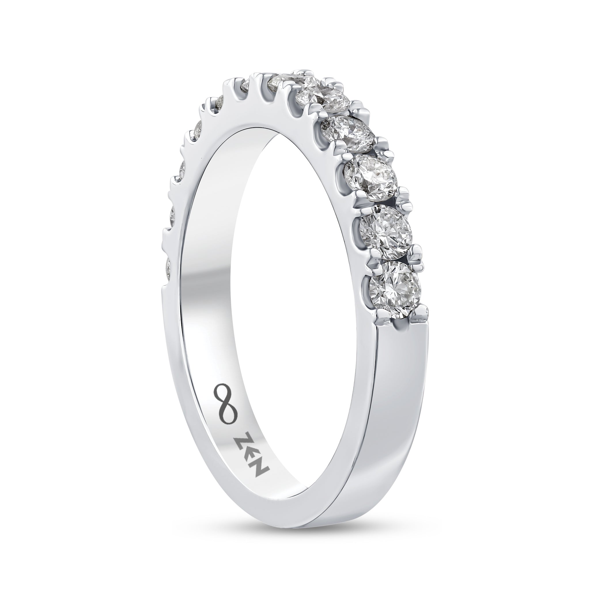 Diamond Half Eternity Ring