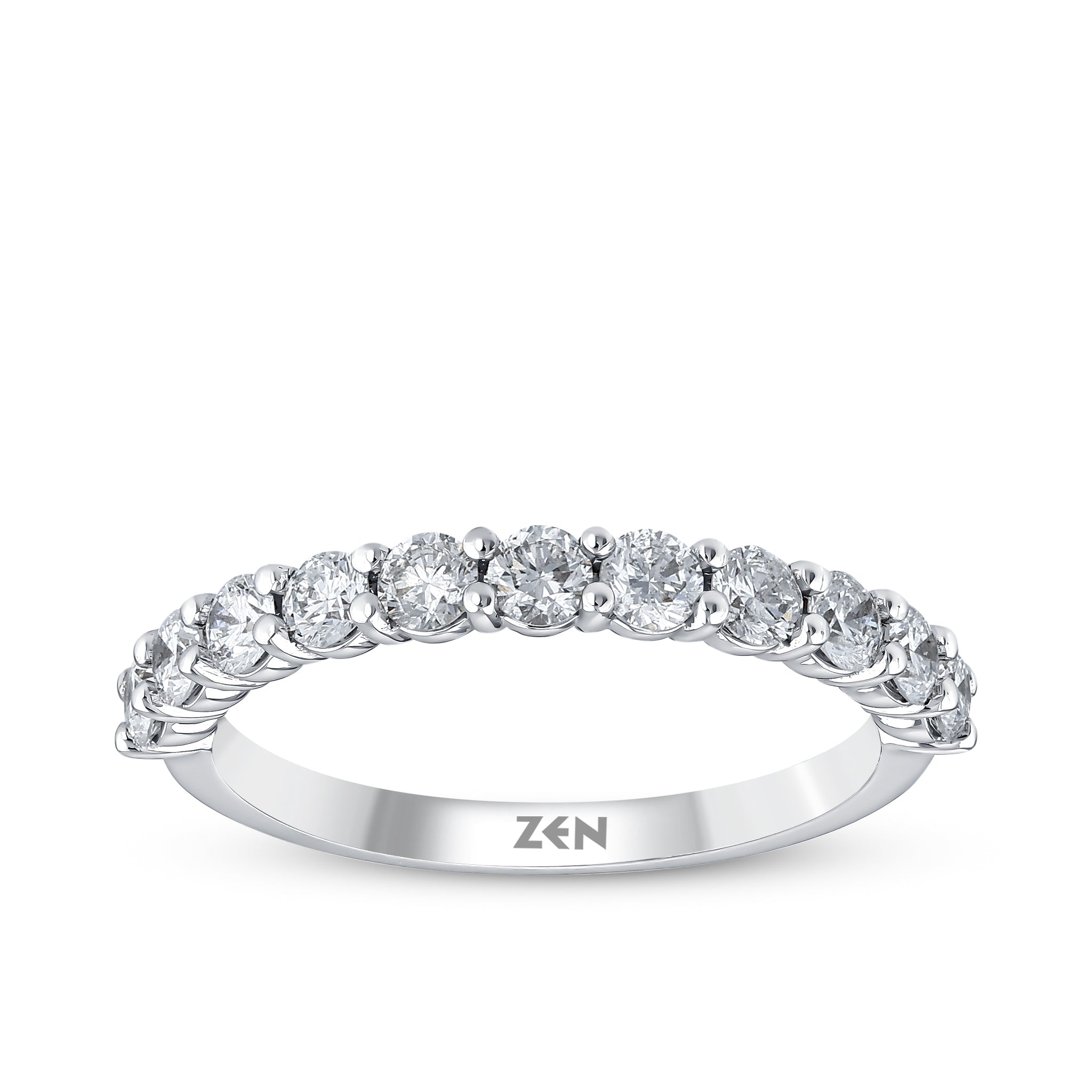 Diamond Half Eternity Ring