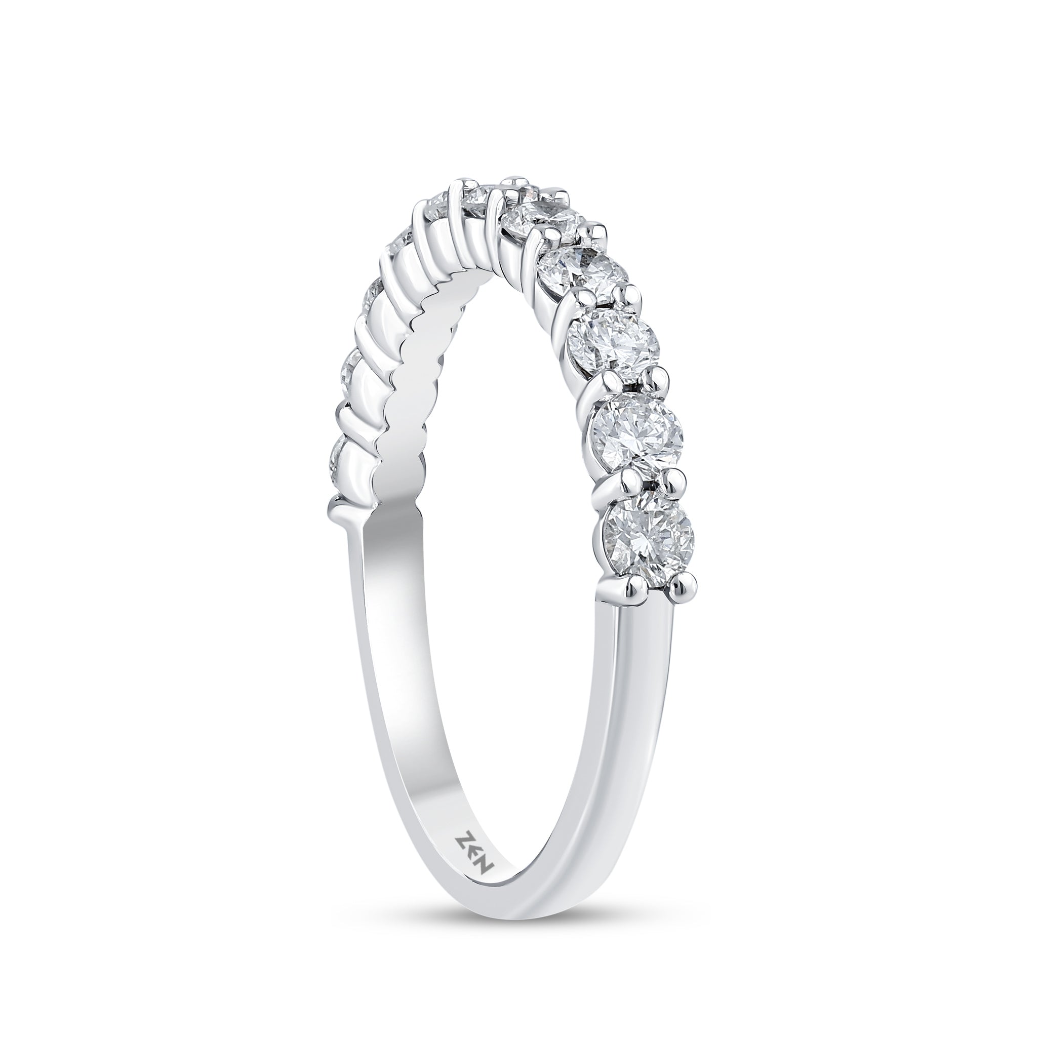 Diamond Half Eternity Ring