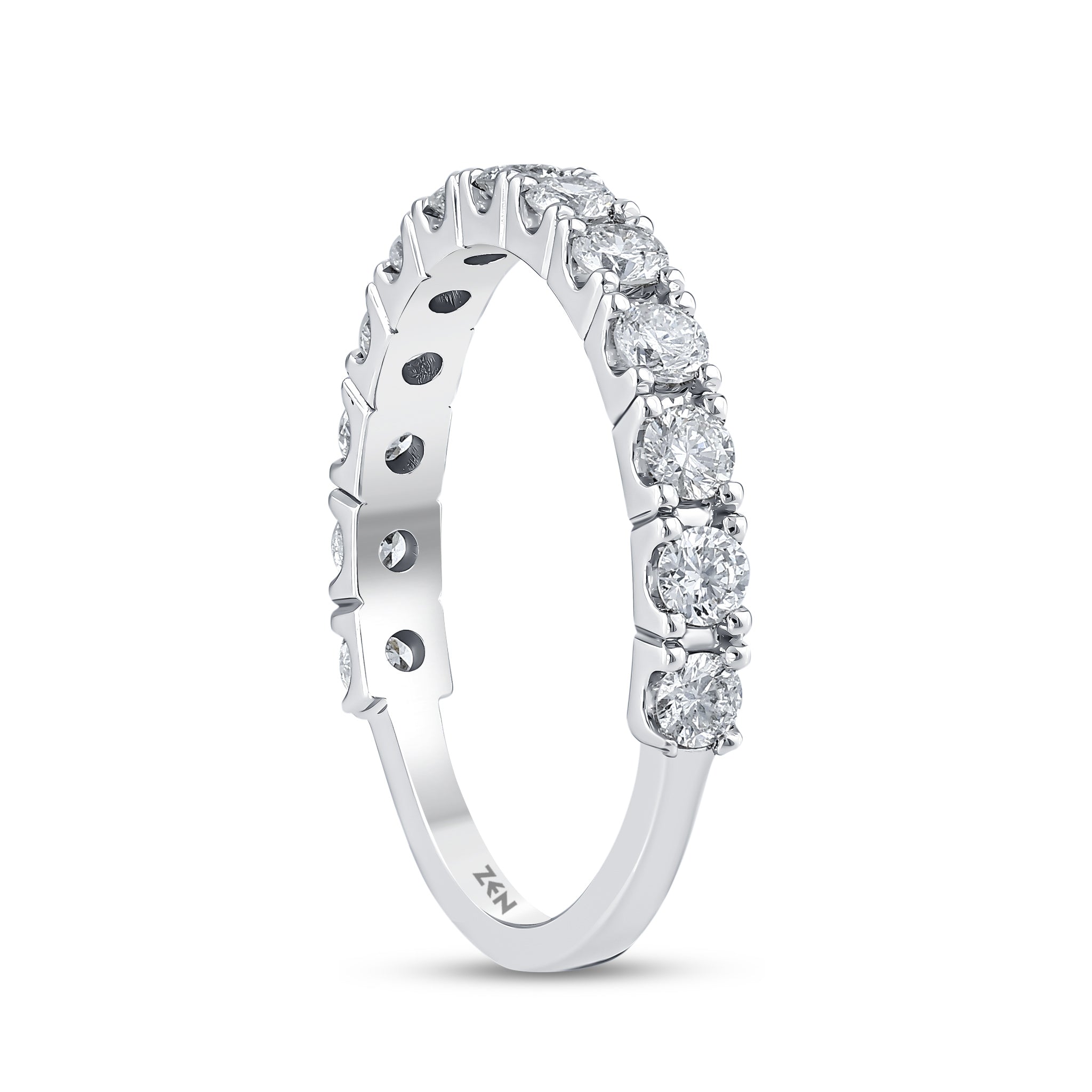 Diamond Half Eternity Ring